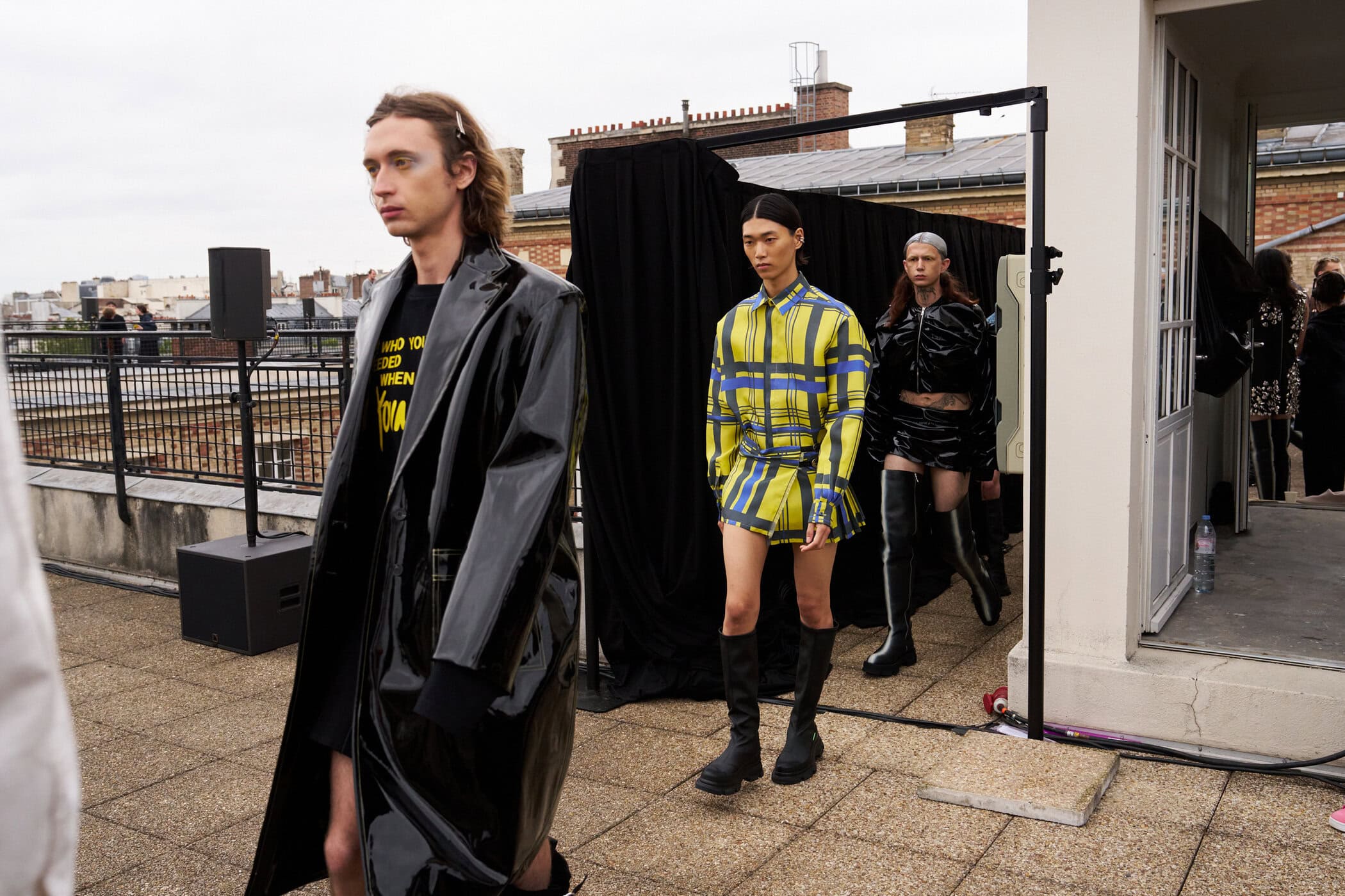 Jeanne Friot  Spring 2025 Men's Fashion Show Backstage