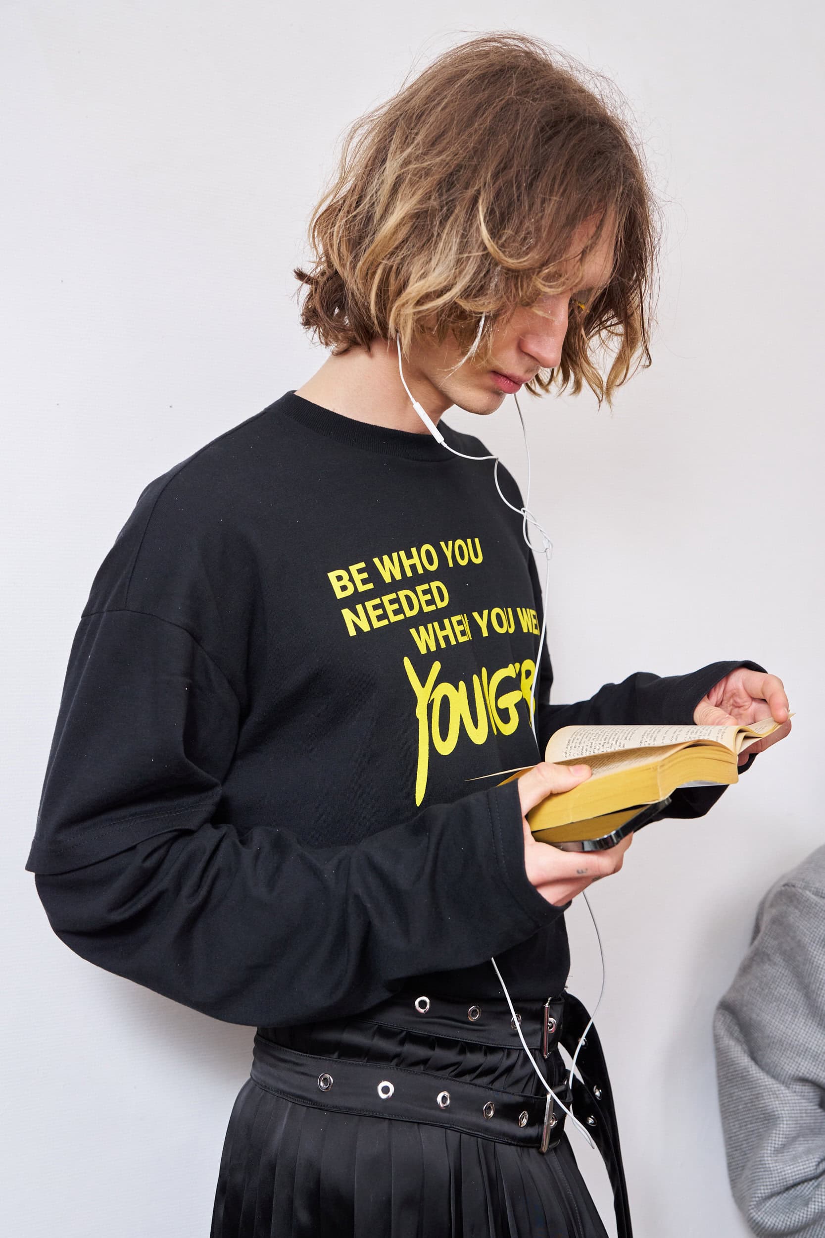 Jeanne Friot  Spring 2025 Men's Fashion Show Backstage