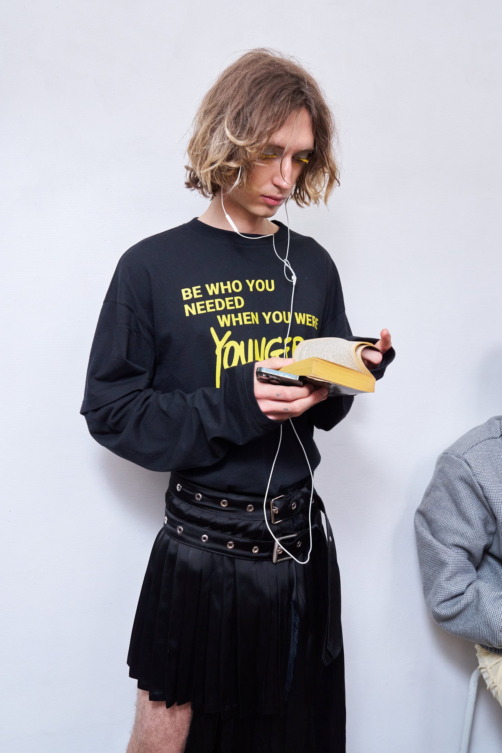 Jeanne Friot  Spring 2025 Men's Fashion Show Backstage