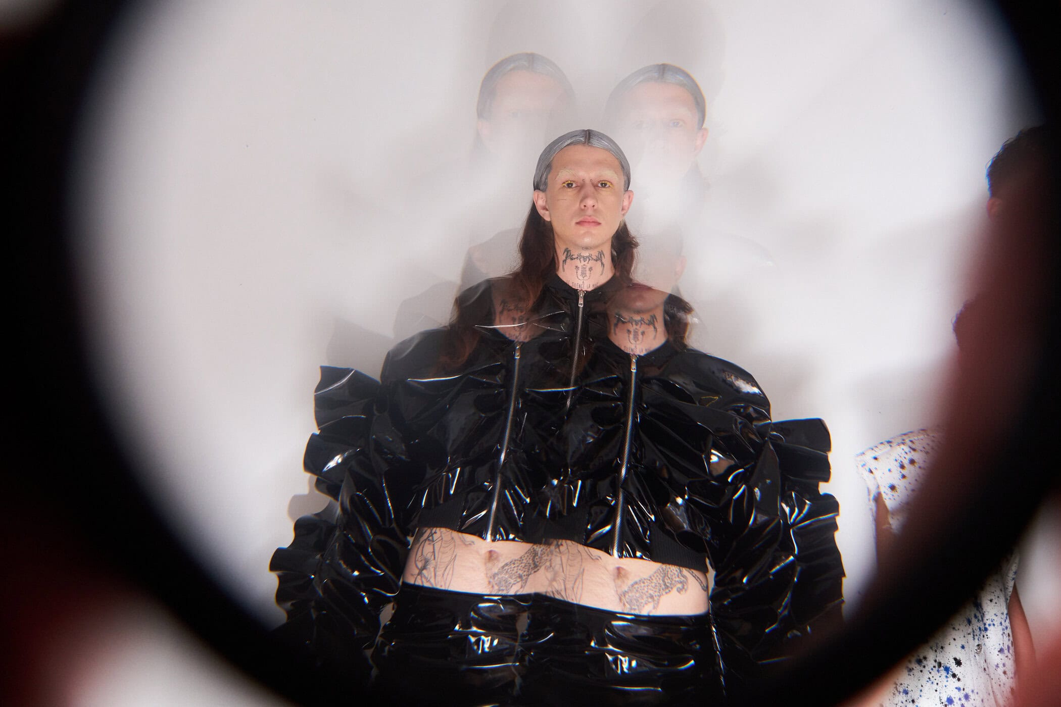 Jeanne Friot  Spring 2025 Men's Fashion Show Backstage