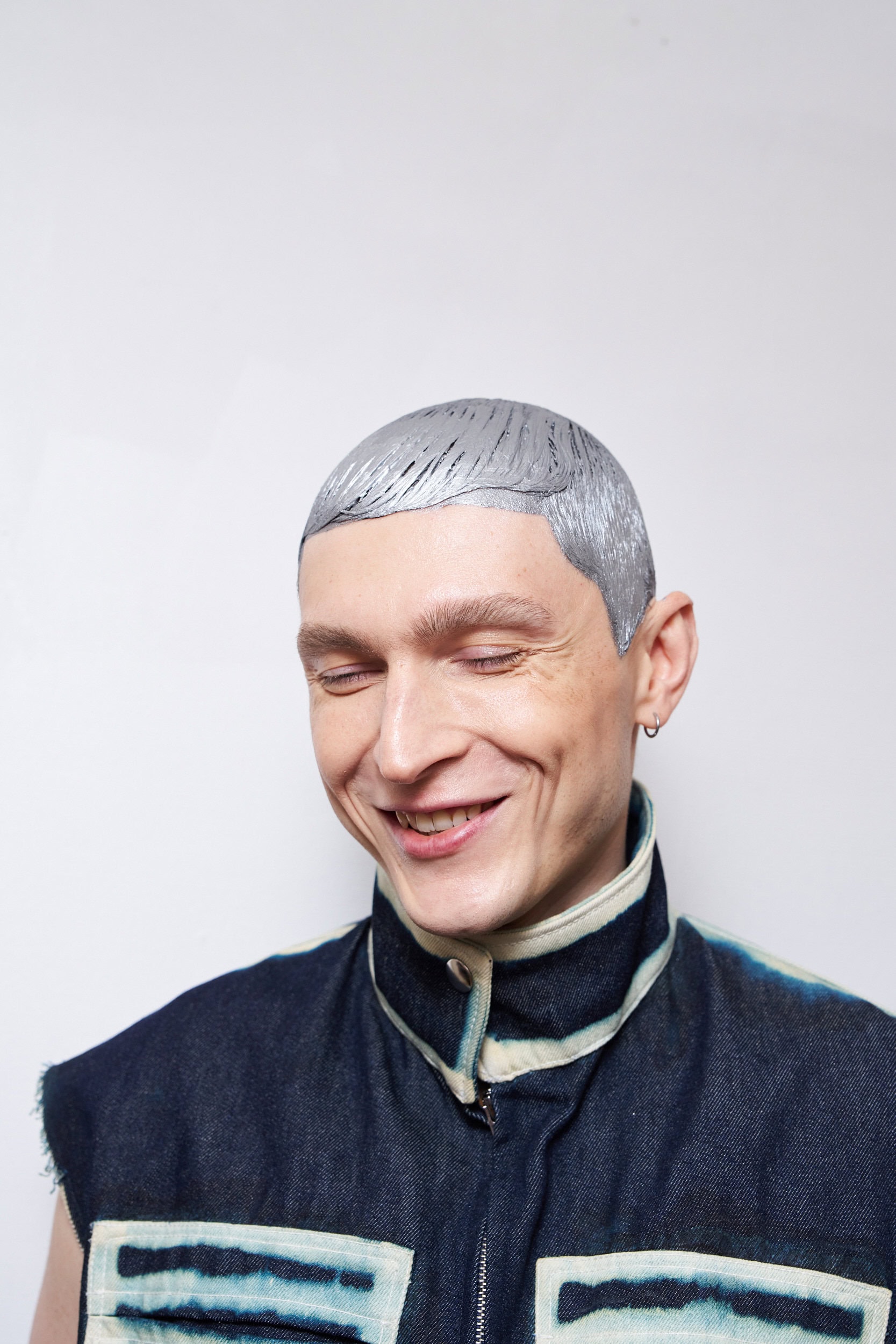 Jeanne Friot  Spring 2025 Men's Fashion Show Backstage