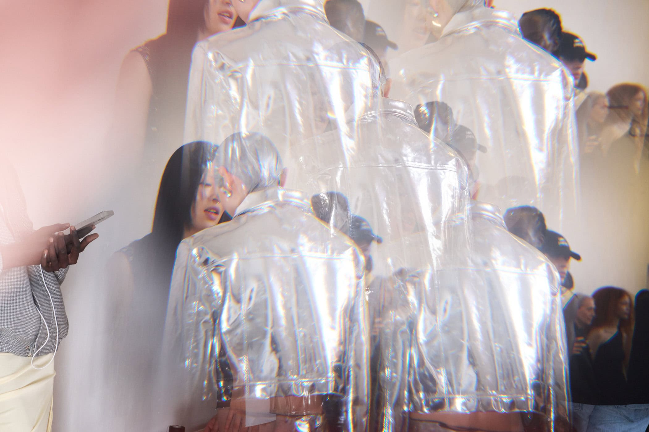 Jeanne Friot  Spring 2025 Men's Fashion Show Backstage