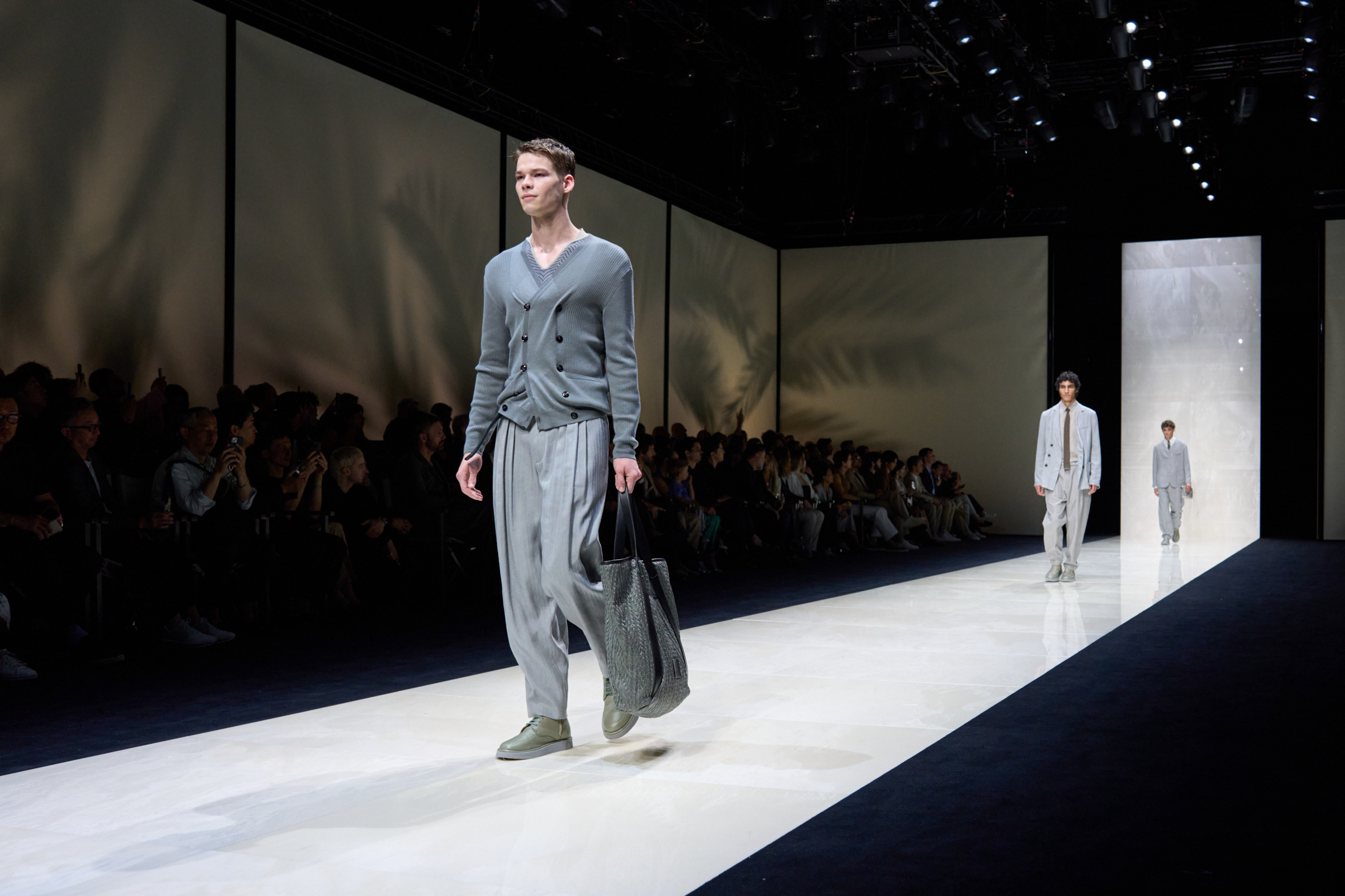 Giorgio Armani  Spring 2025 Men's Fashion Show Atmosphere