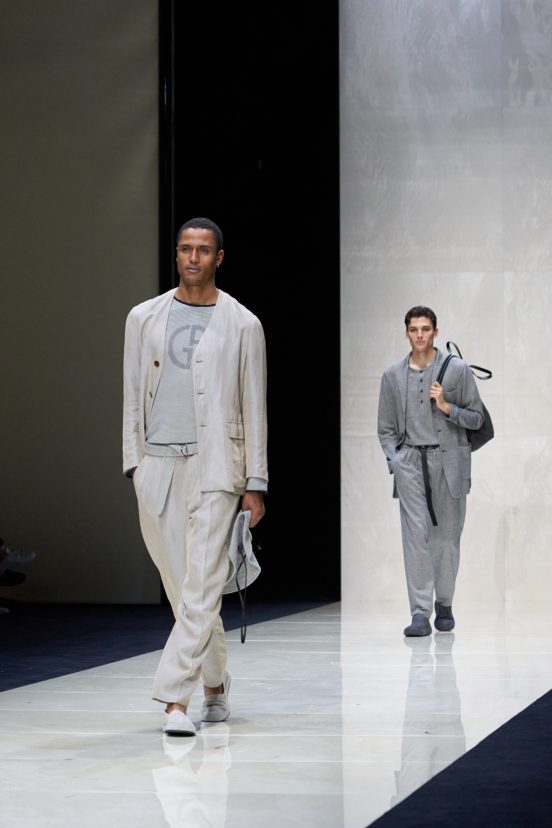 Giorgio Armani  Spring 2025 Men's Fashion Show Atmosphere