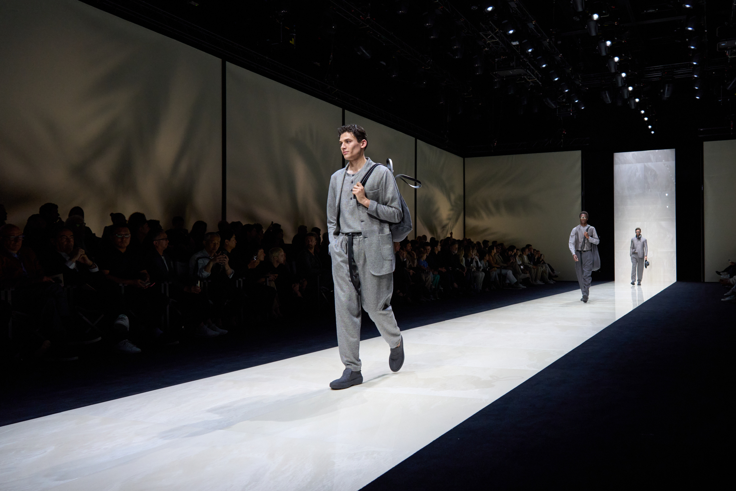 Giorgio Armani  Spring 2025 Men's Fashion Show Atmosphere