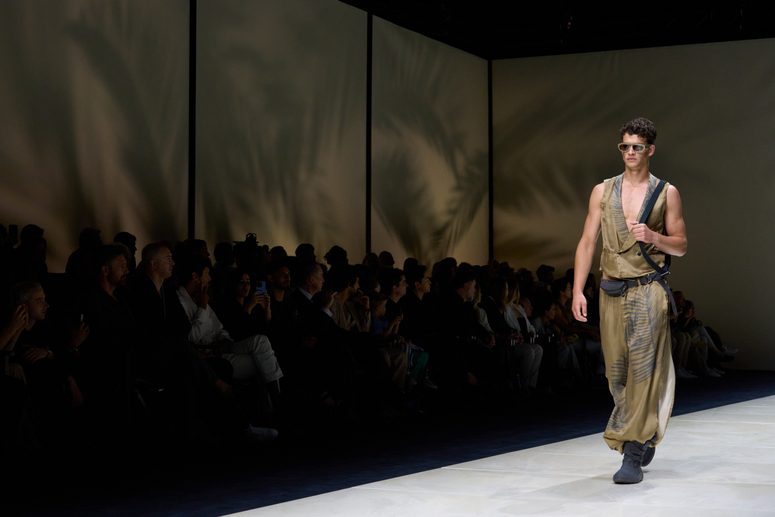 Giorgio Armani  Spring 2025 Men's Fashion Show Atmosphere