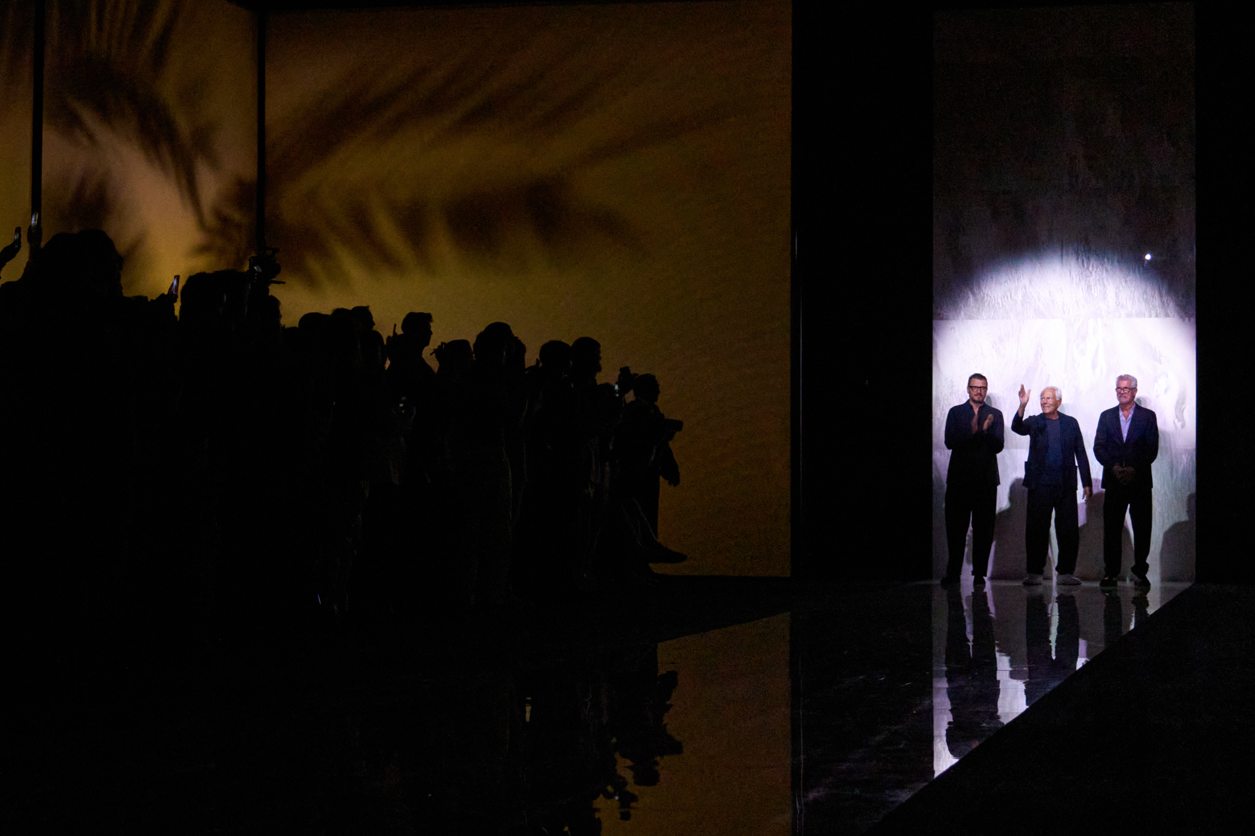 Giorgio Armani  Spring 2025 Men's Fashion Show Atmosphere