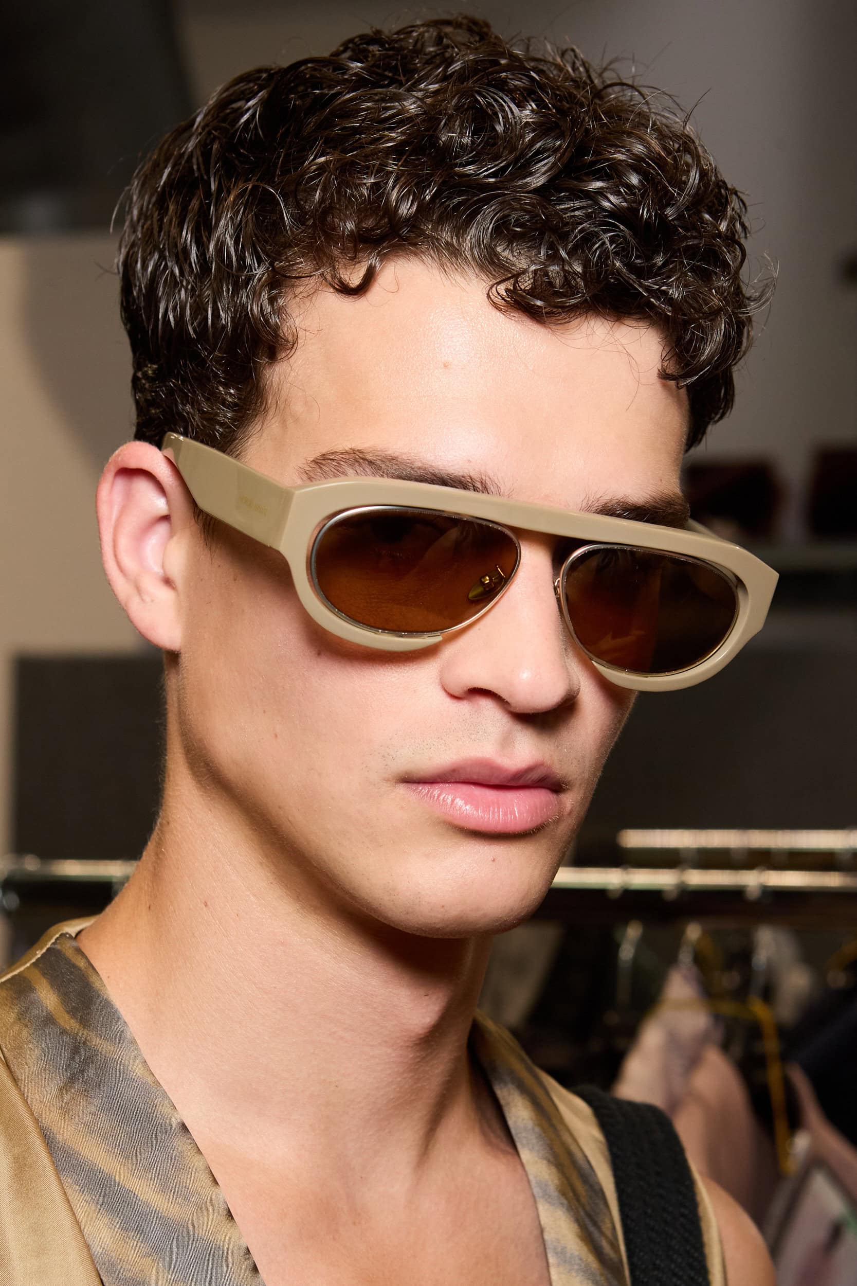 Giorgio Armani  Spring 2025 Men's Fashion Show Backstage