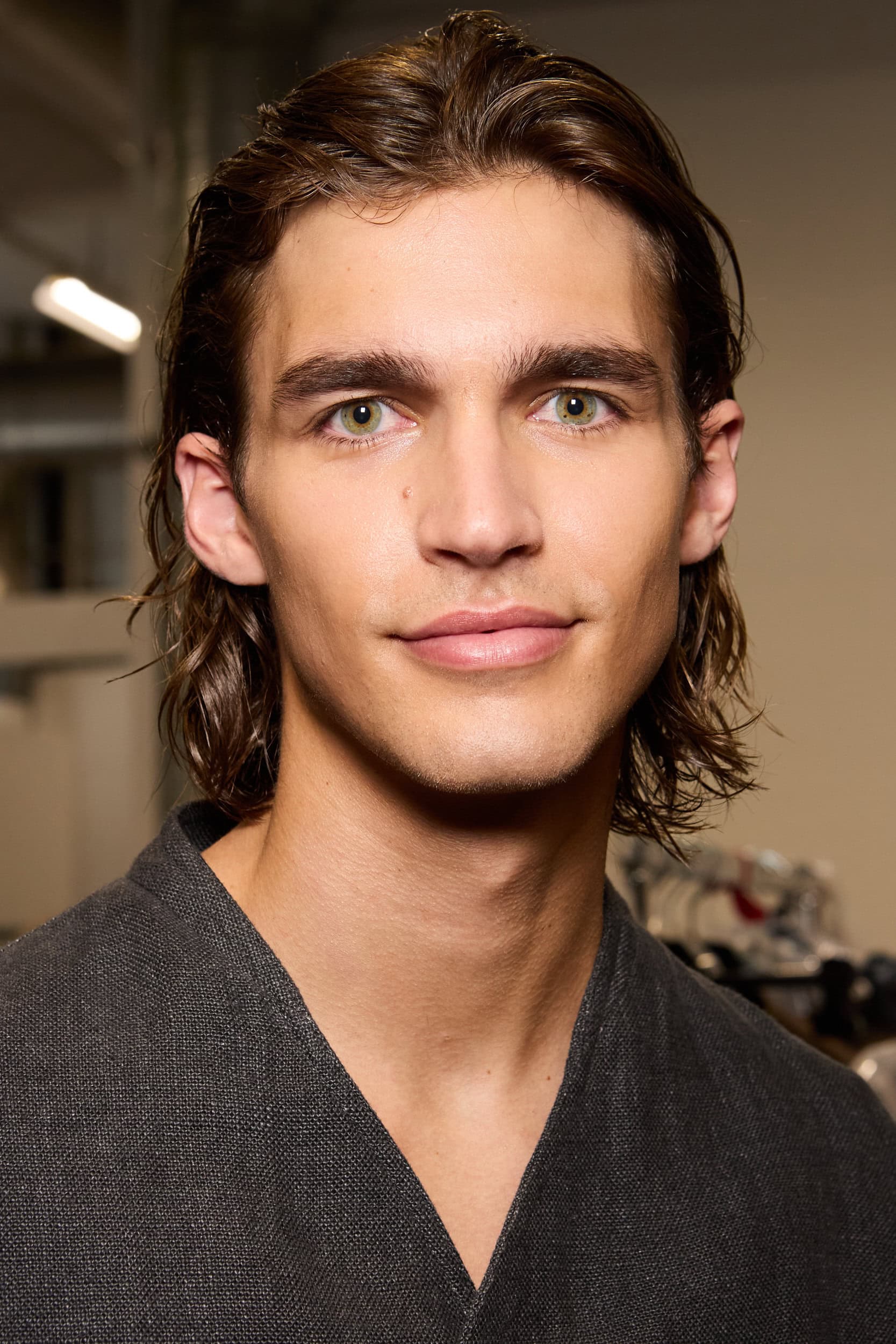 Giorgio Armani  Spring 2025 Men's Fashion Show Backstage