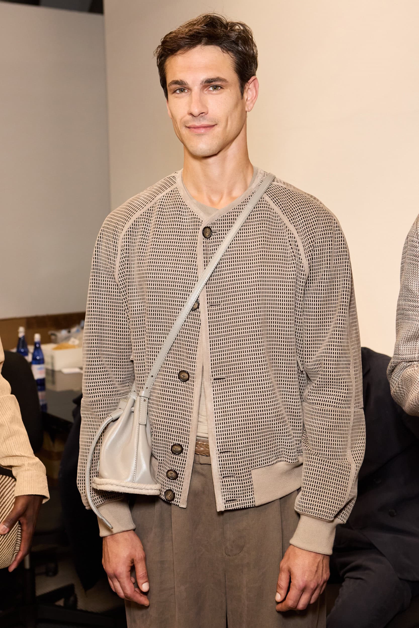 Giorgio Armani  Spring 2025 Men's Fashion Show Backstage