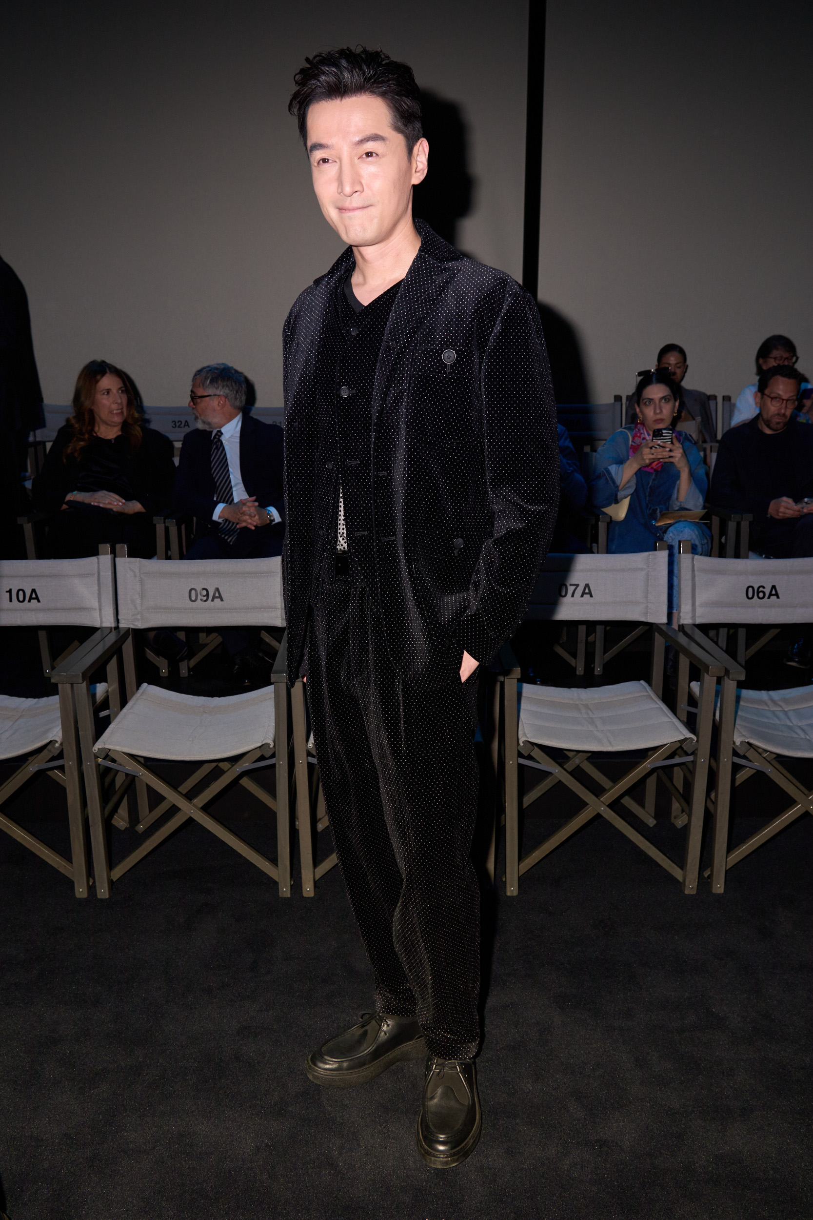 Giorgio Armani  Spring 2025 Men's Fashion Show Front Row