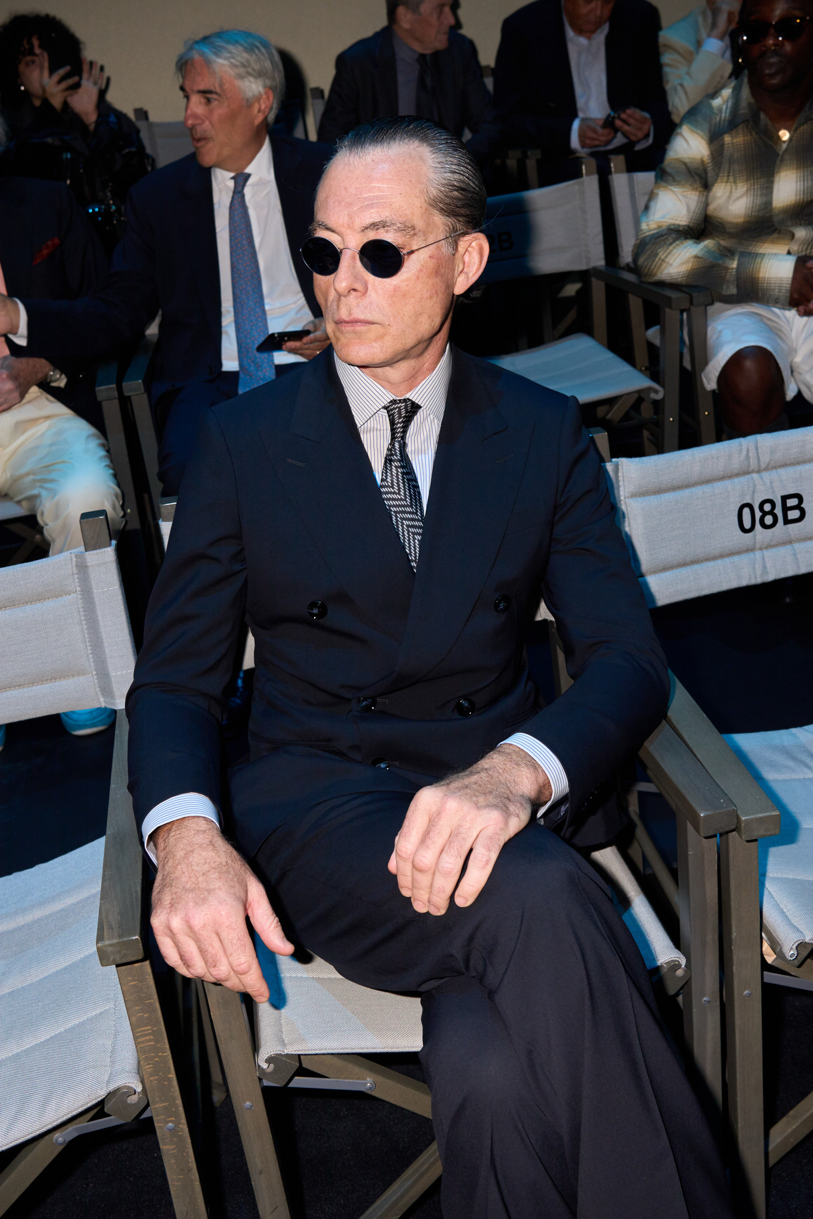 Giorgio Armani  Spring 2025 Men's Fashion Show Front Row