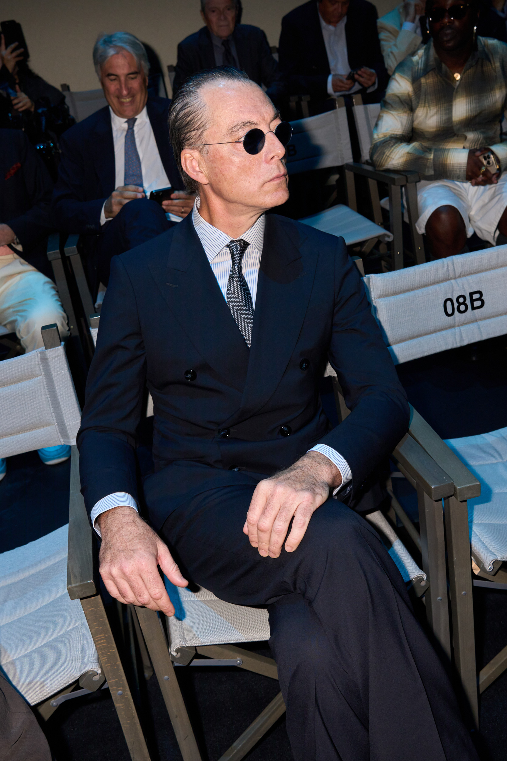 Giorgio Armani  Spring 2025 Men's Fashion Show Front Row