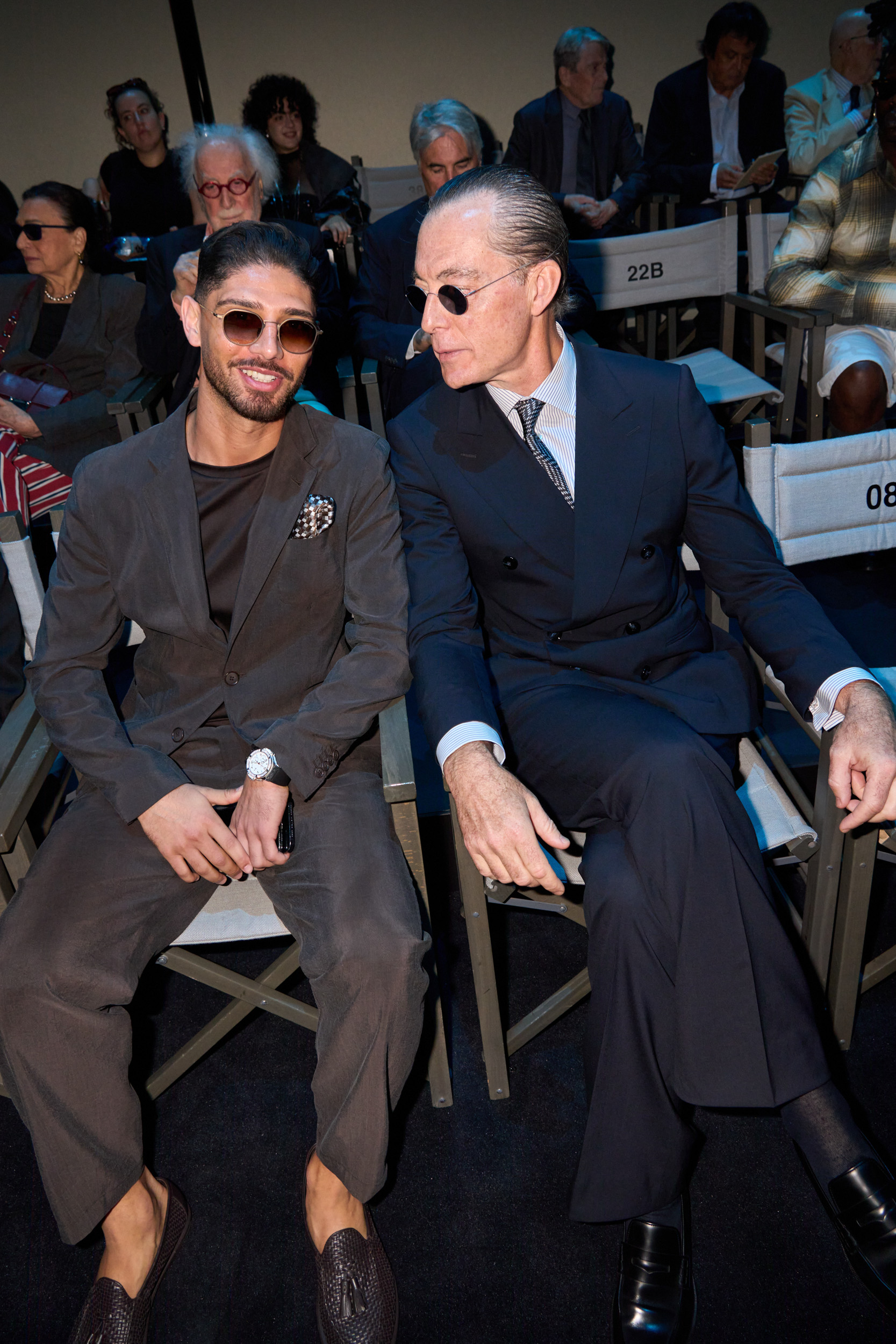 Giorgio Armani  Spring 2025 Men's Fashion Show Front Row