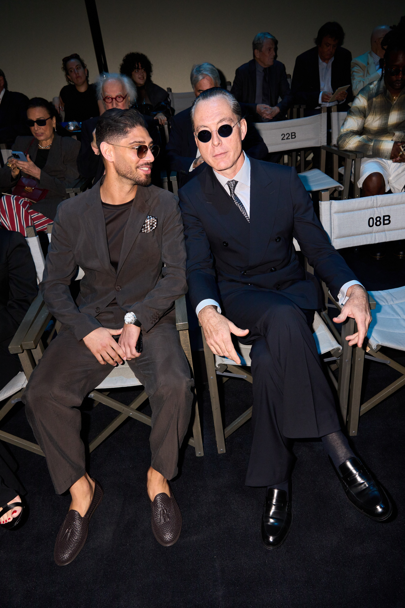 Giorgio Armani  Spring 2025 Men's Fashion Show Front Row