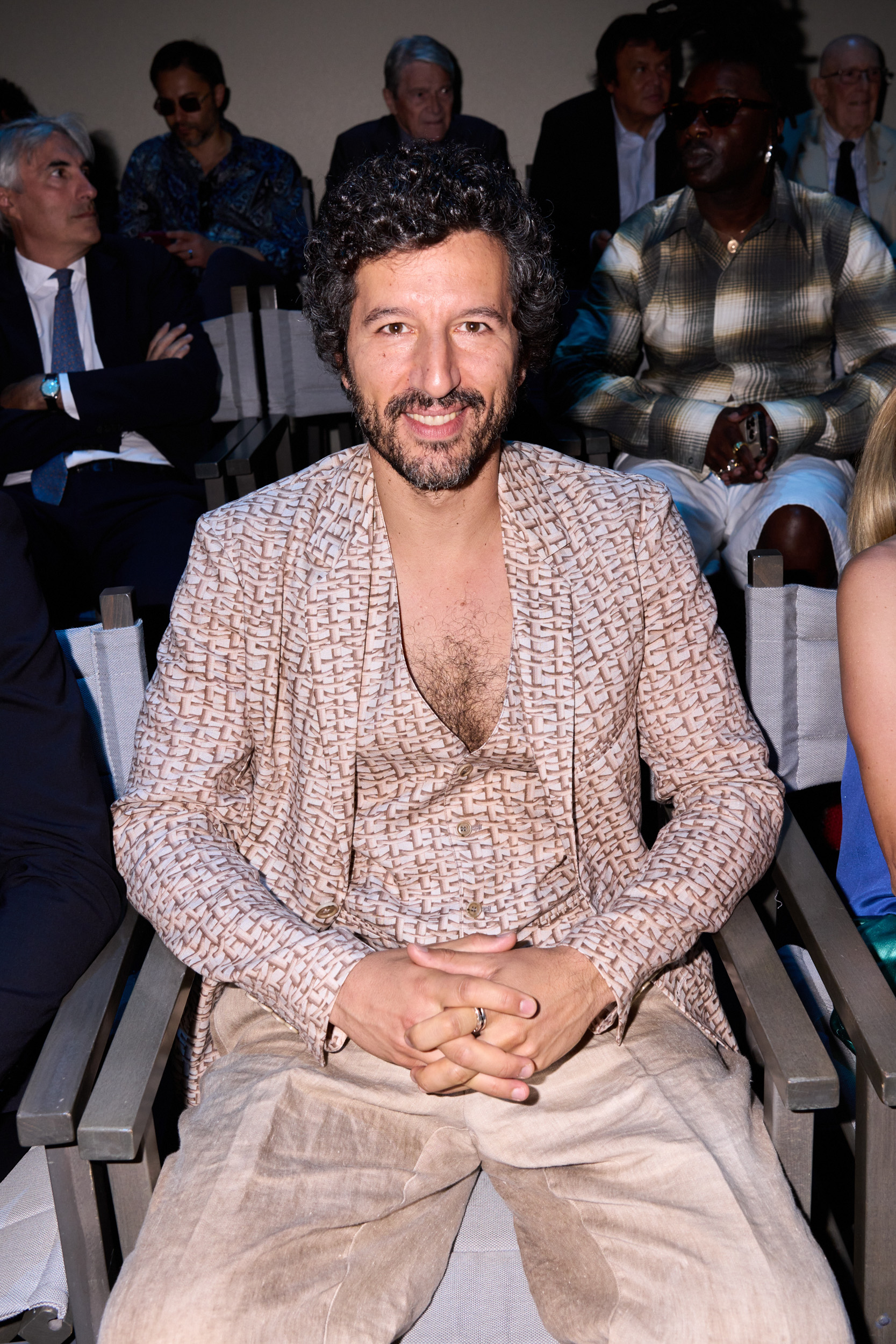 Giorgio Armani  Spring 2025 Men's Fashion Show Front Row