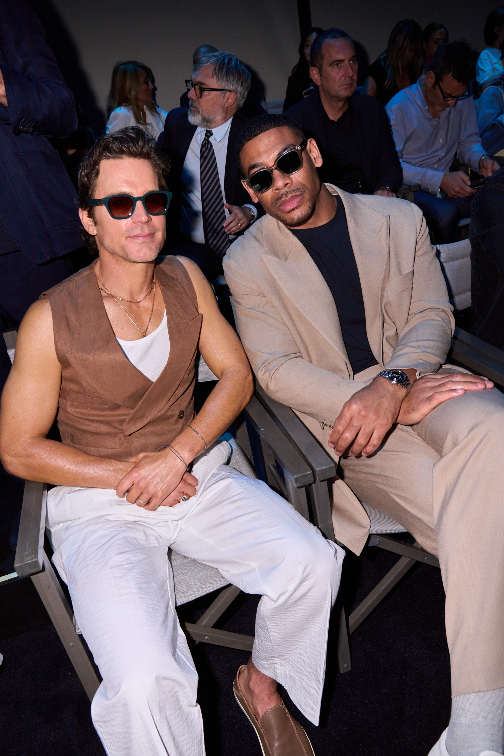 Giorgio Armani  Spring 2025 Men's Fashion Show Front Row