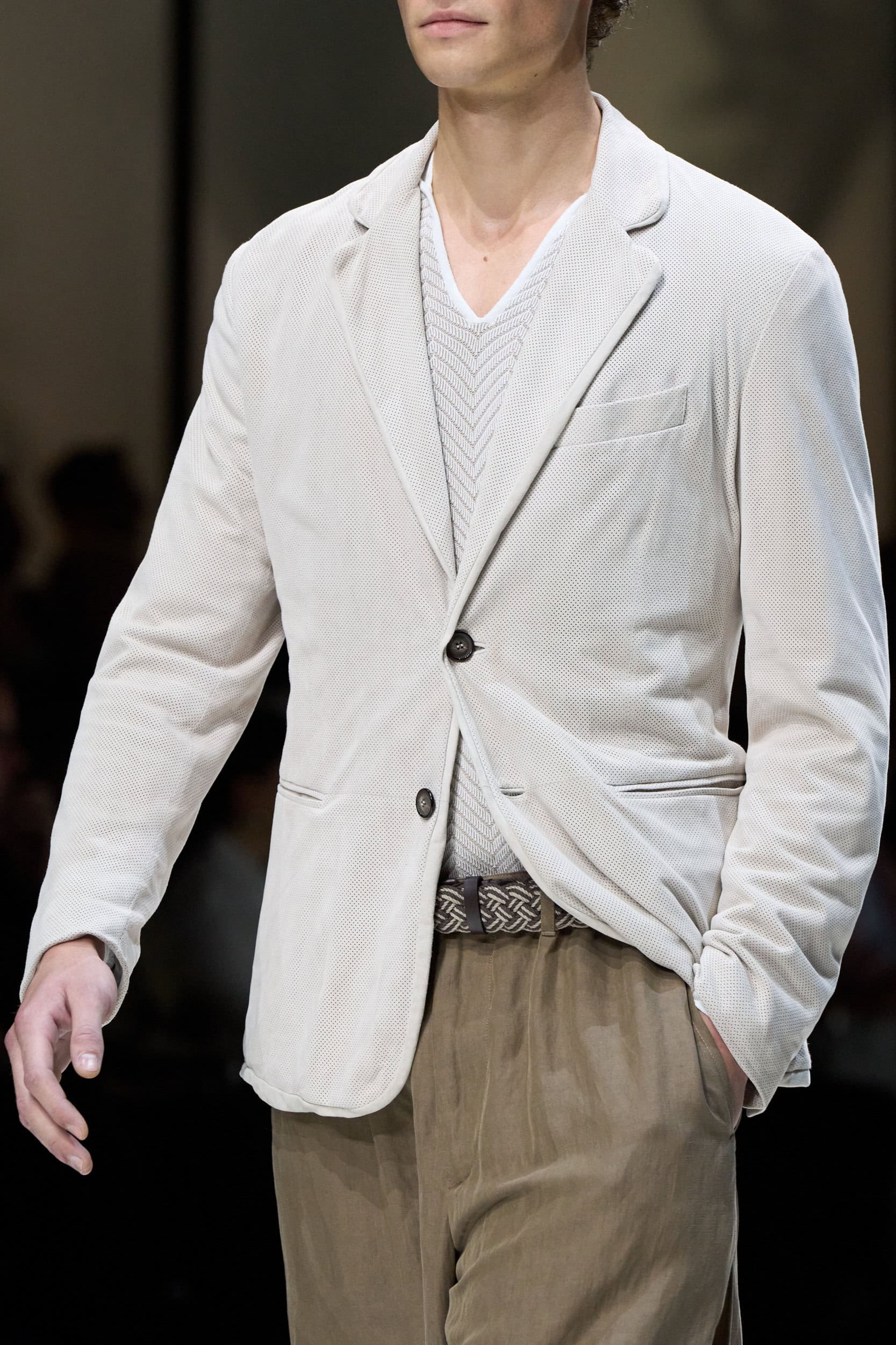 Giorgio Armani  Spring 2025 Men's Fashion Show Details