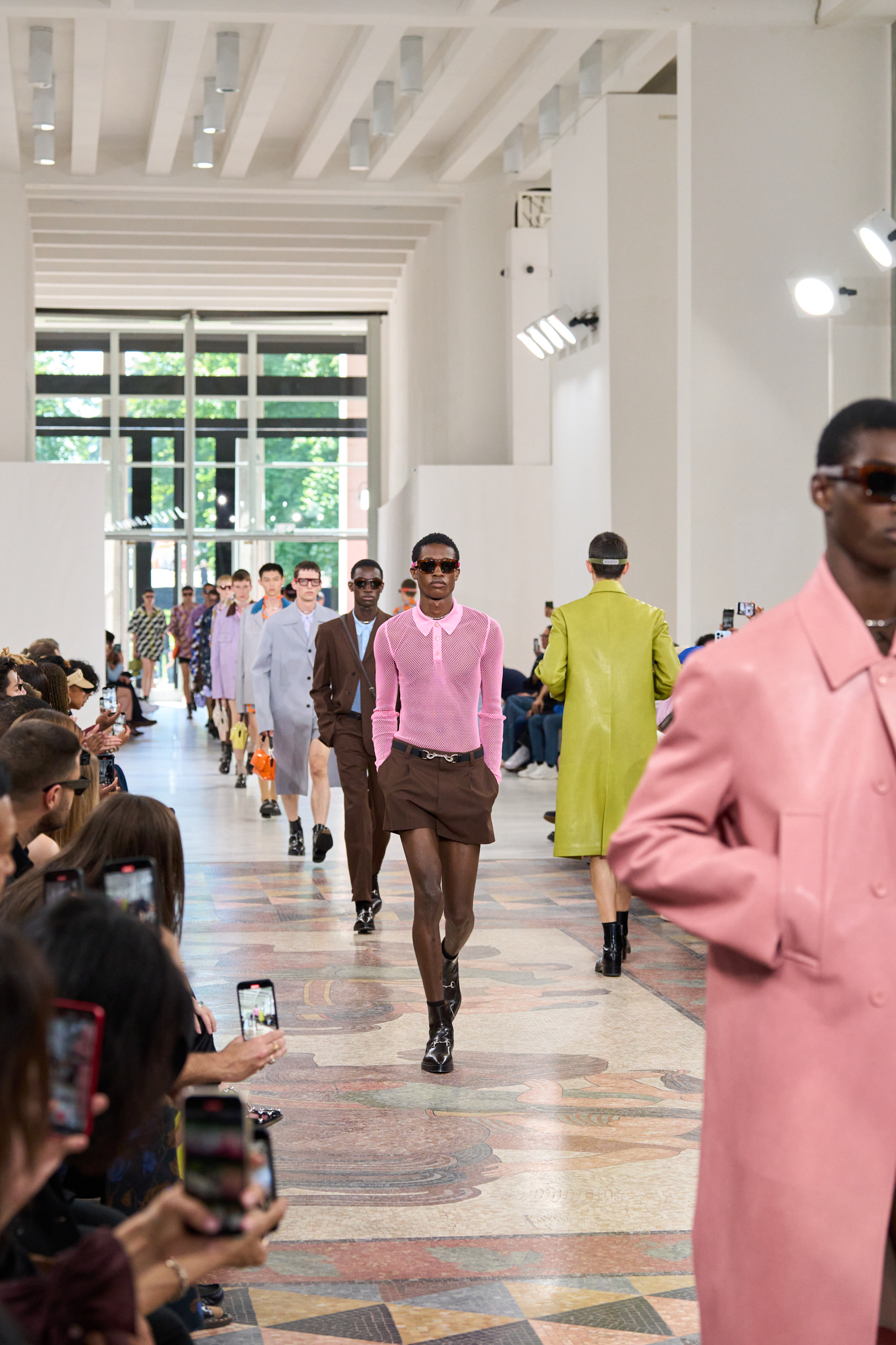 Gucci  Spring 2025 Men's Fashion Show Atmosphere