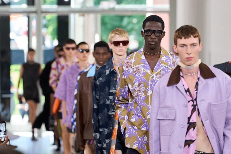 Gucci Spring 2025 Men's Fashion Show Atmosphere