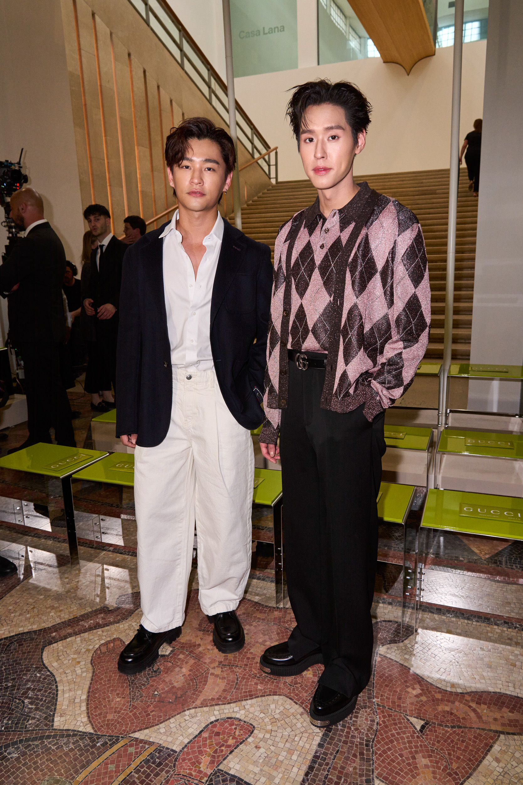 Gucci  Spring 2025 Men's Fashion Show Front Row