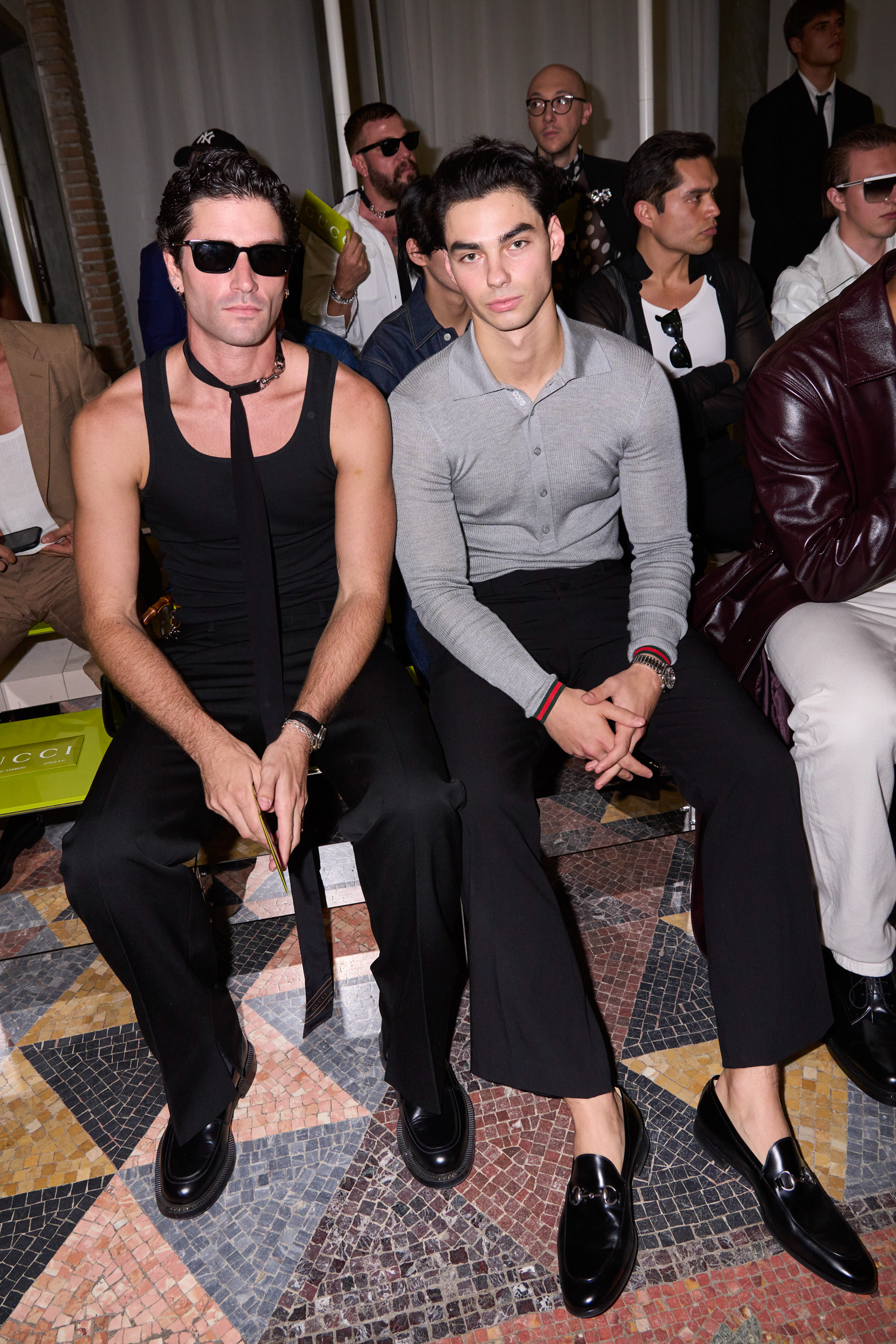 Gucci  Spring 2025 Men's Fashion Show Front Row