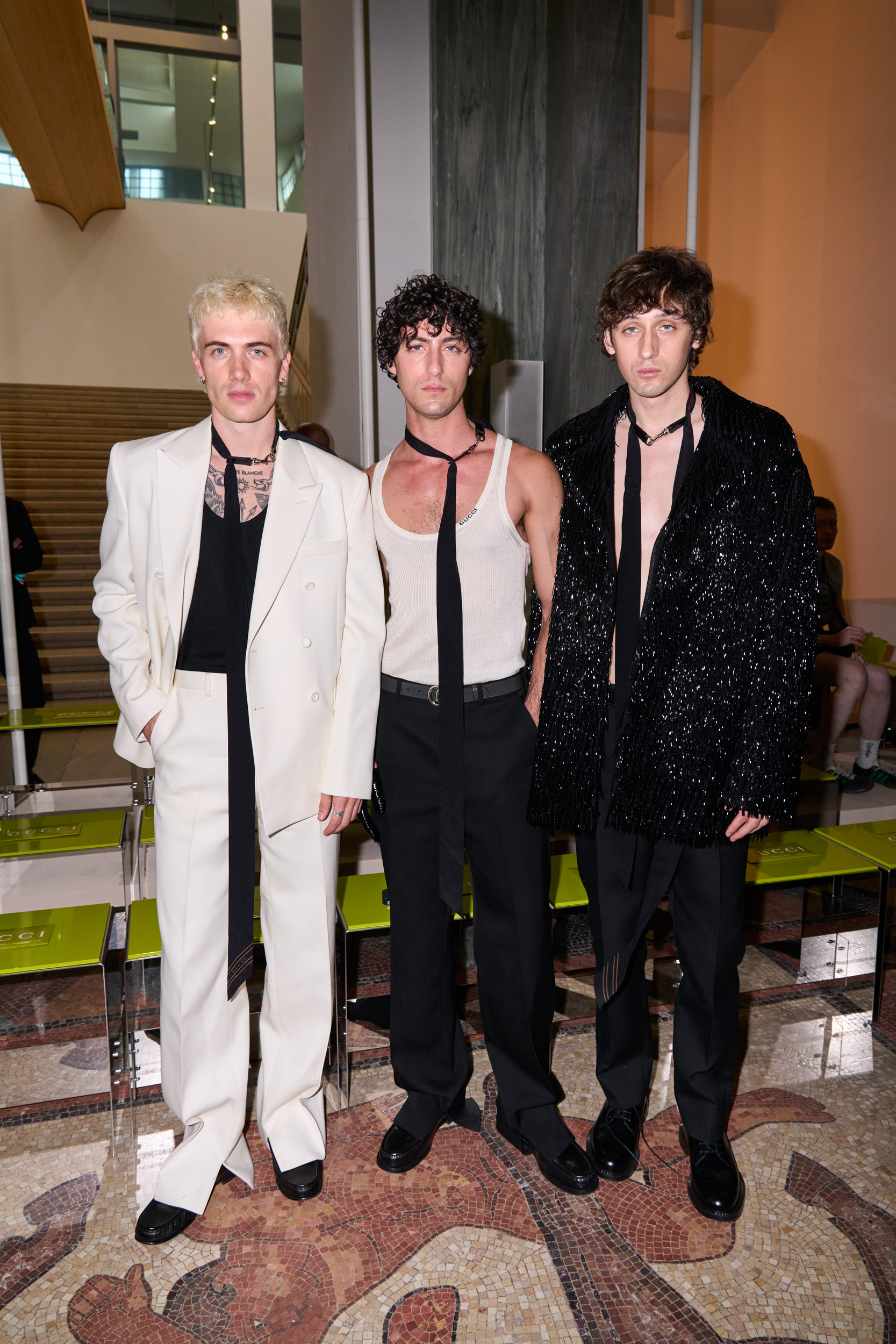 Gucci  Spring 2025 Men's Fashion Show Front Row