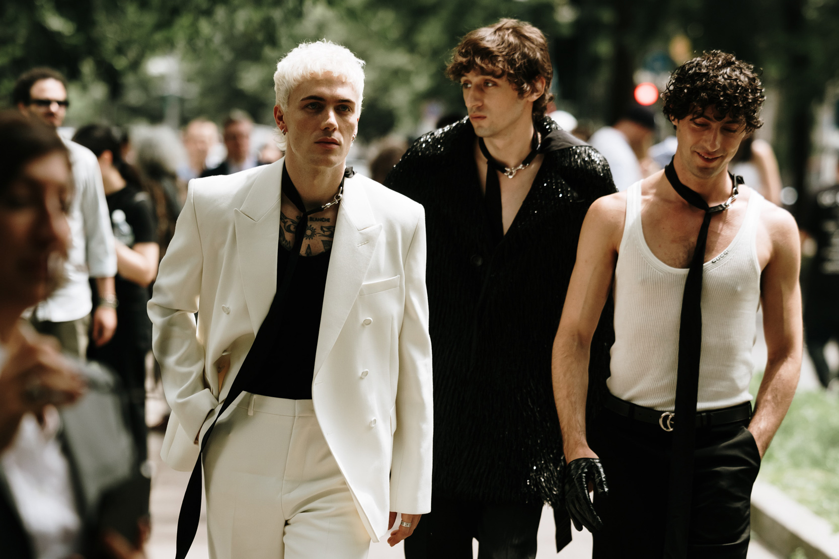 Milan Men's Street Style Spring 2025 Shows