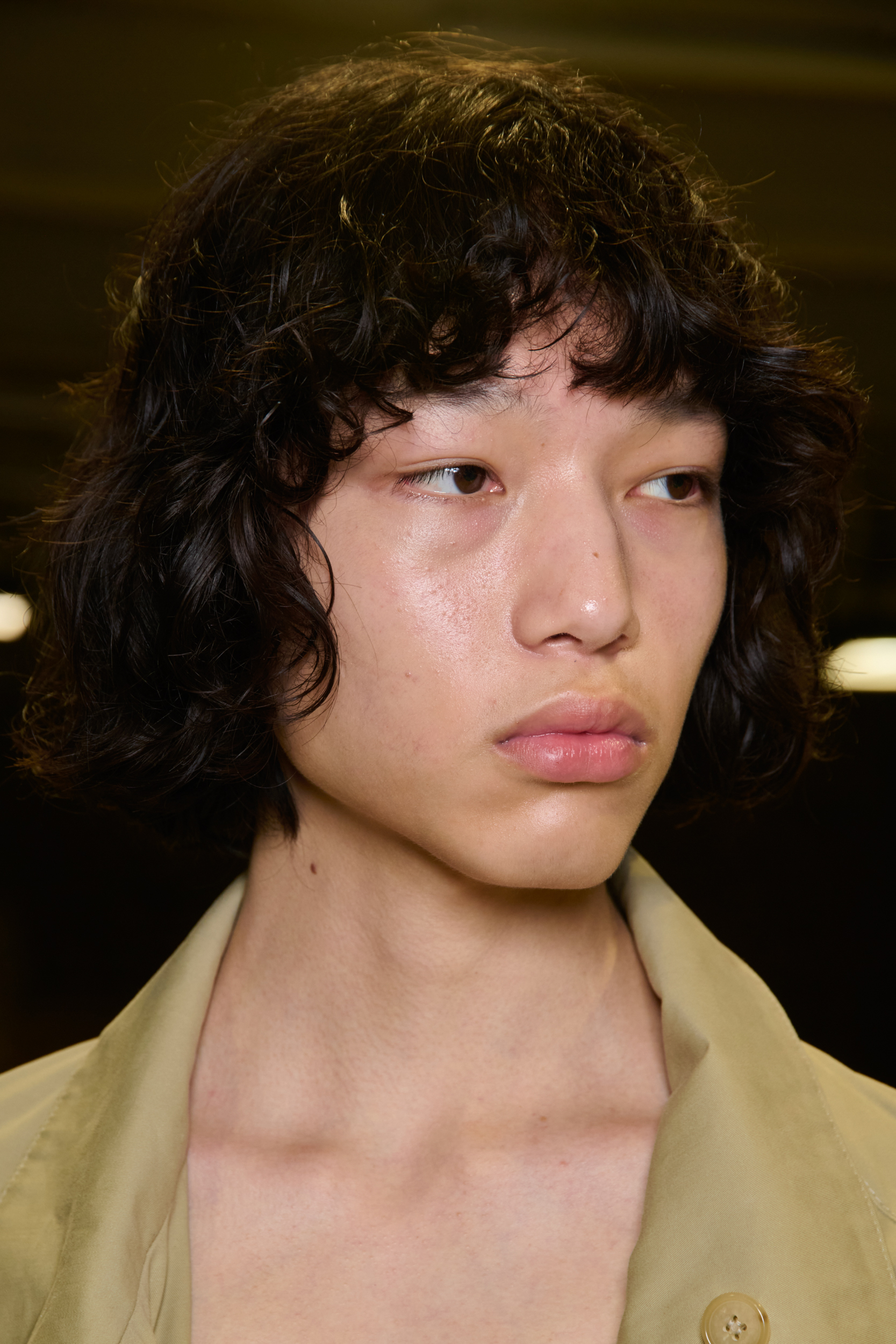 Hed Mayner  Spring 2025 Men's Fashion Show Backstage