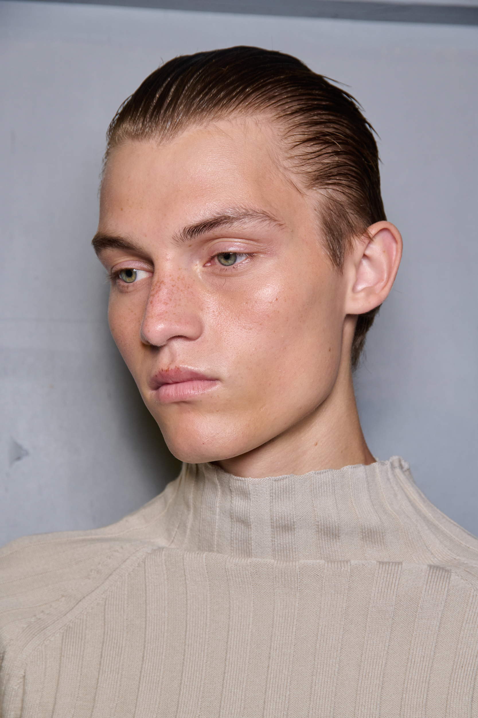 Hed Mayner  Spring 2025 Men's Fashion Show Backstage