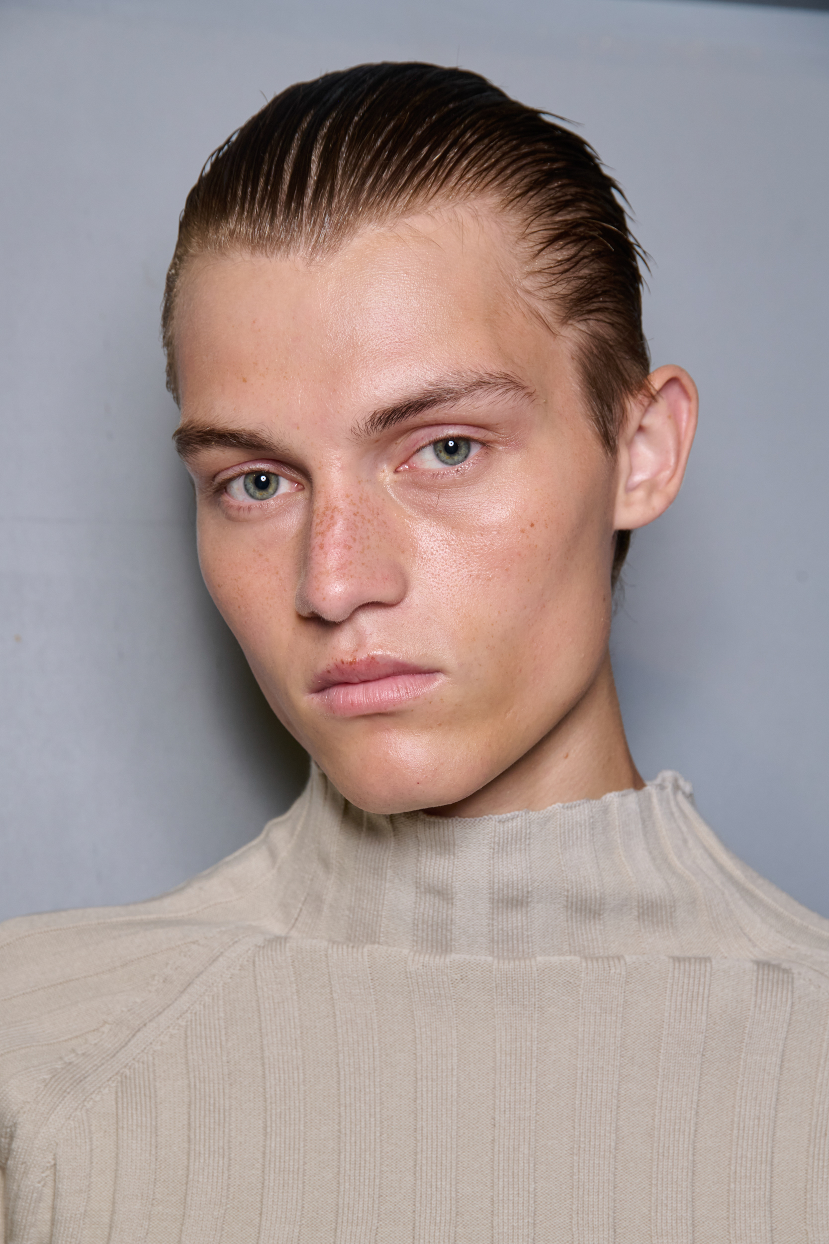 Hed Mayner  Spring 2025 Men's Fashion Show Backstage