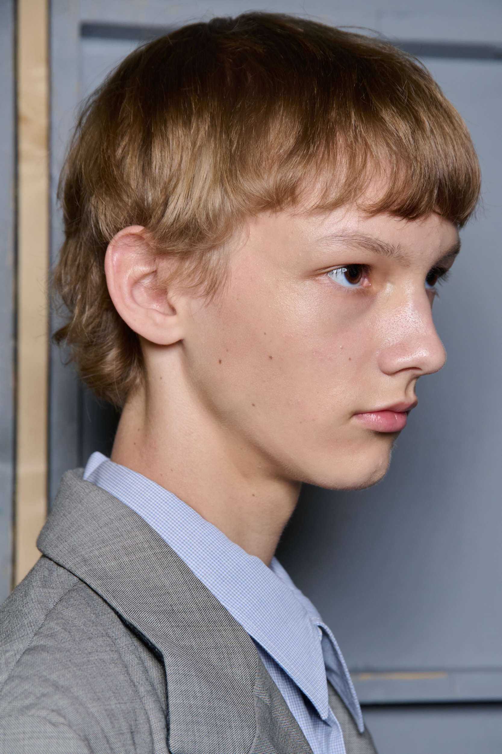 Hed Mayner  Spring 2025 Men's Fashion Show Backstage