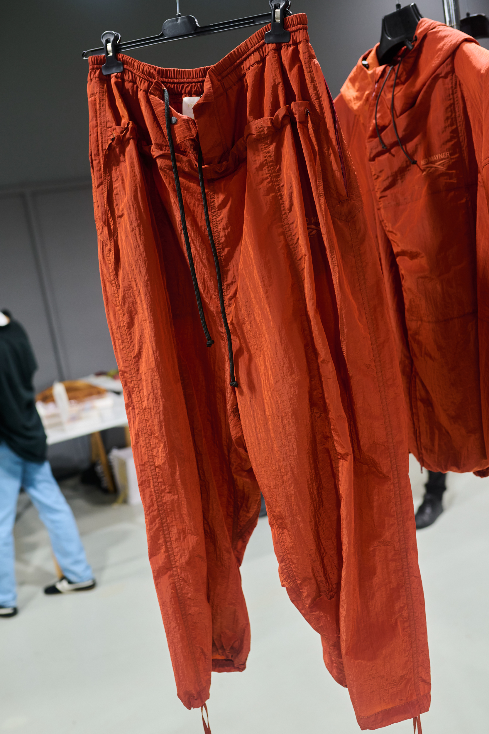 Hed Mayner  Spring 2025 Men's Fashion Show Backstage