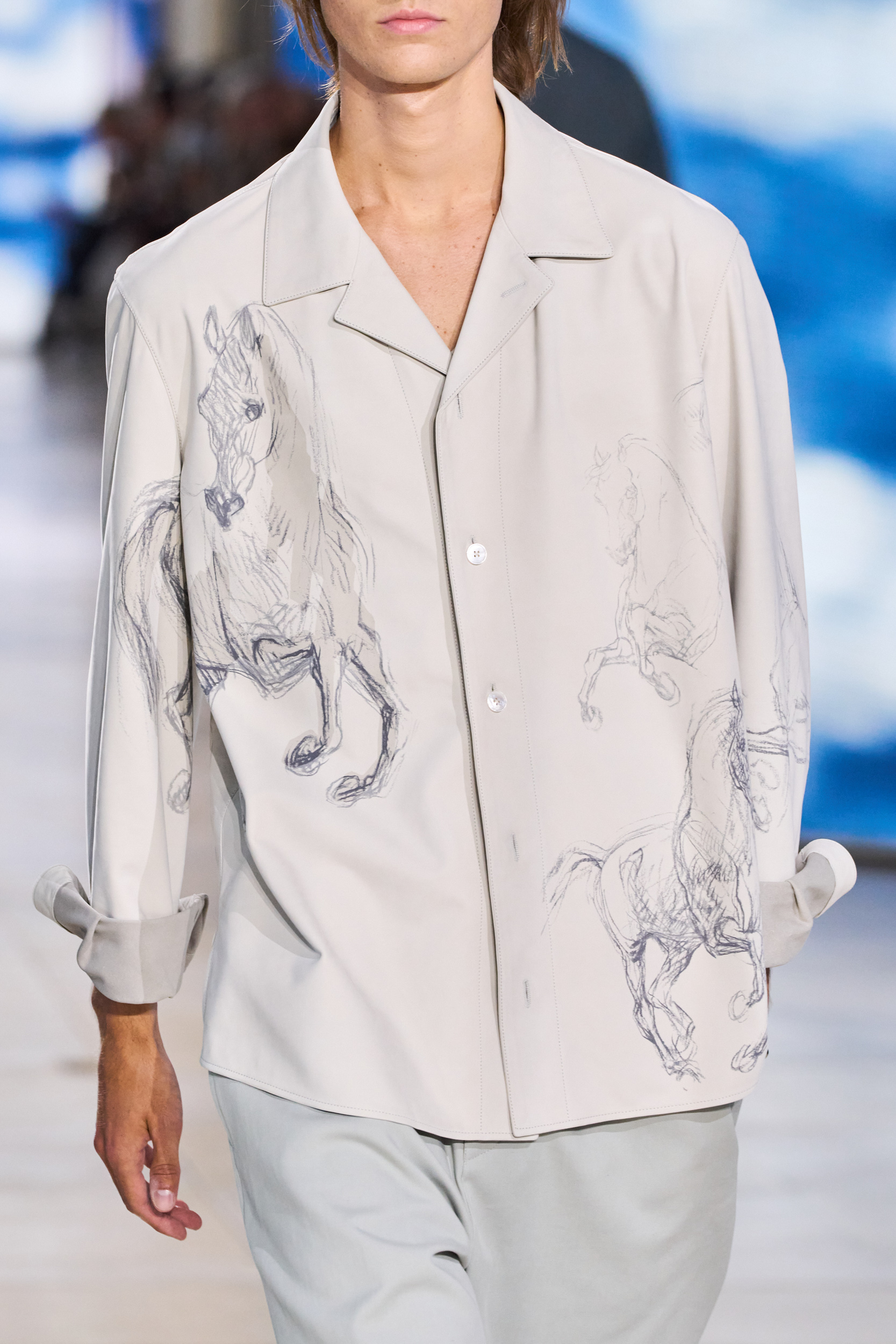 Hermes  Spring 2025 Men's Fashion Show Details