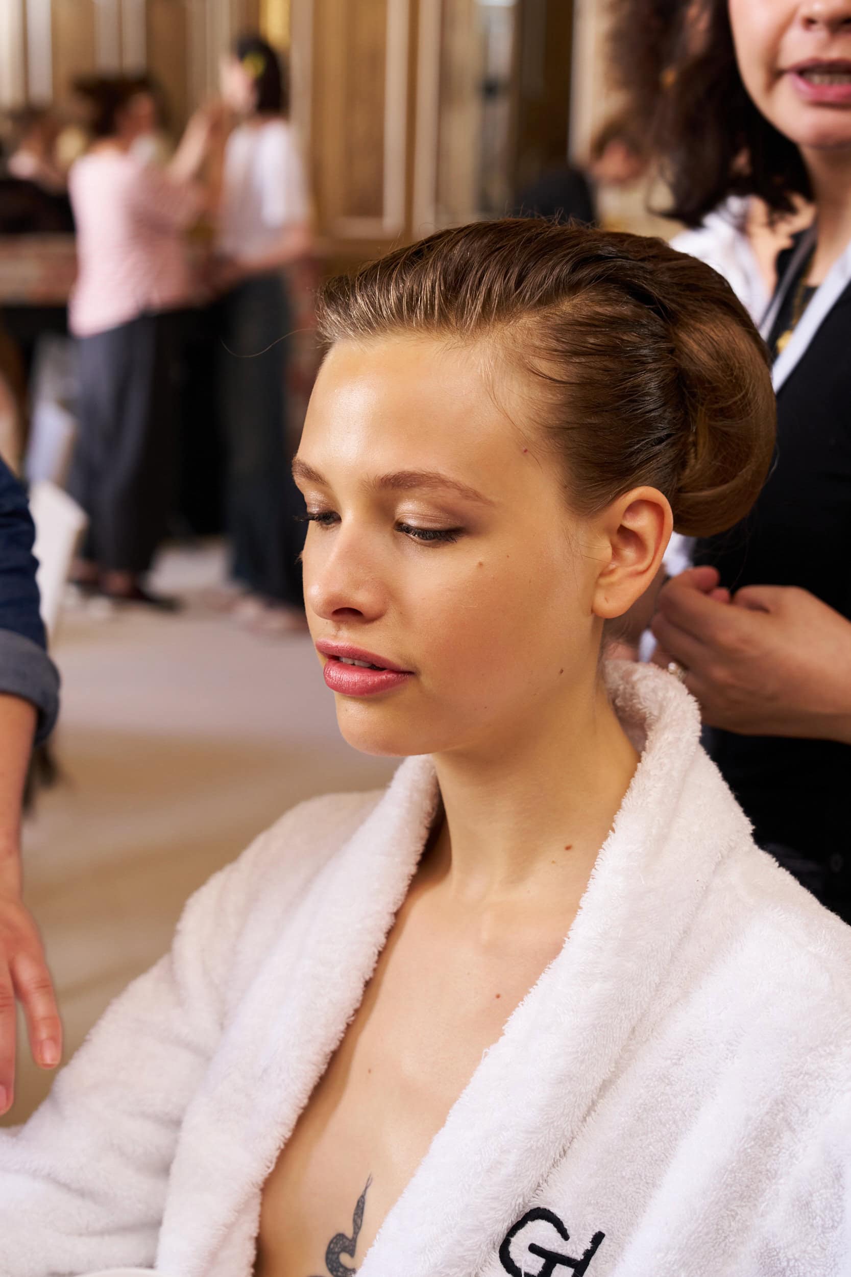 Georges Hobeika Fall 2025 Couture Fashion Show Backstage