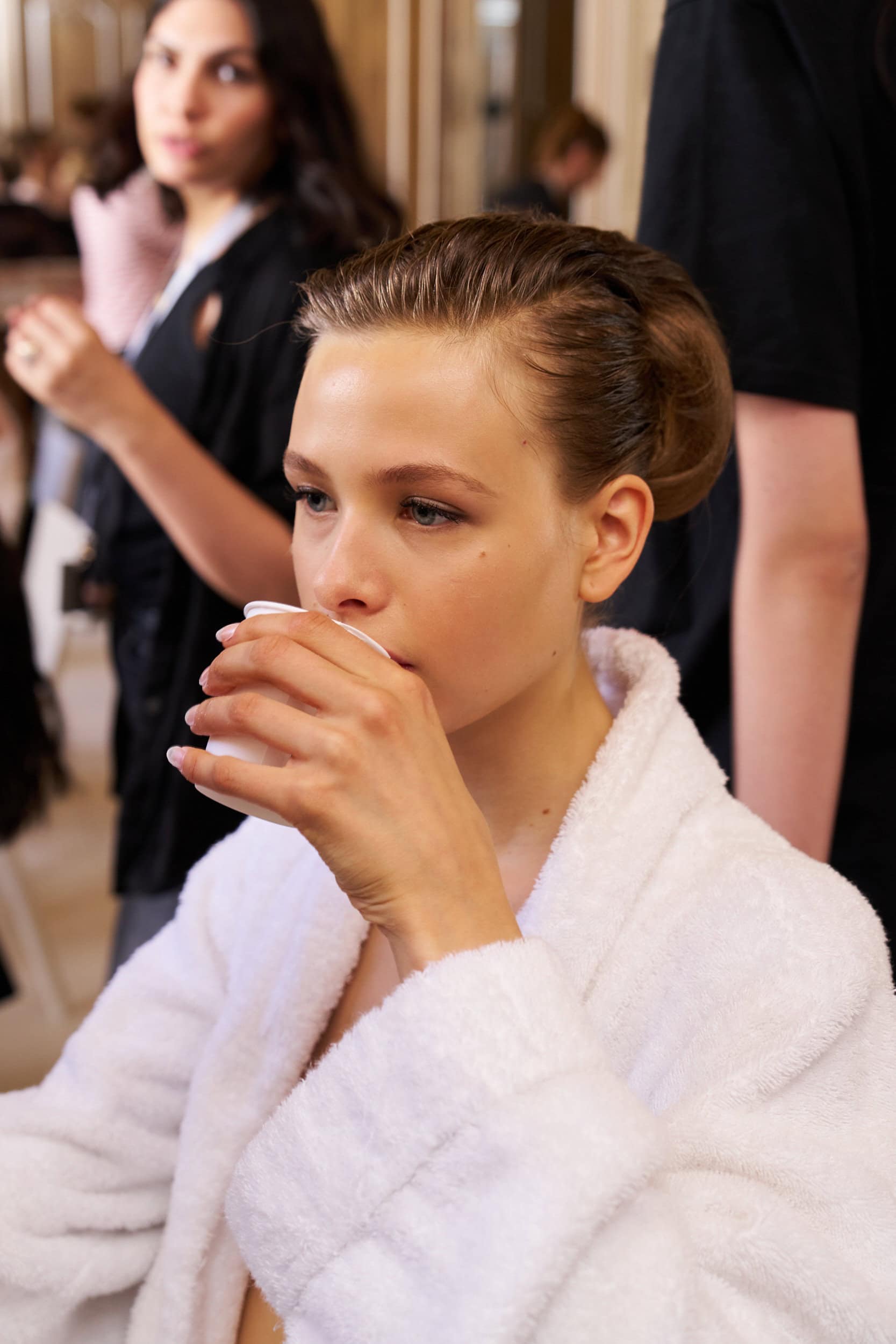 Georges Hobeika Fall 2025 Couture Fashion Show Backstage