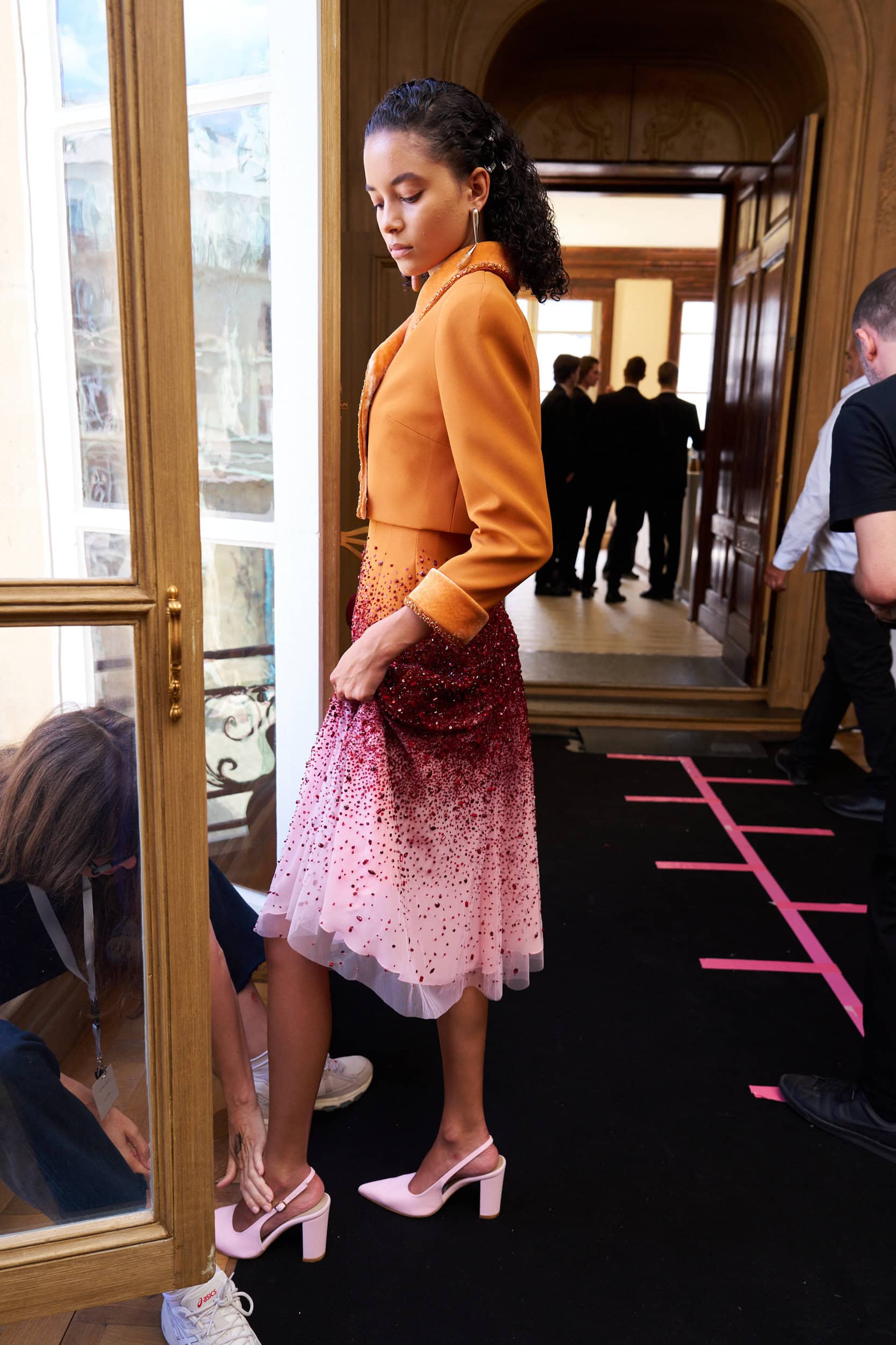 Georges Hobeika Fall 2025 Couture Fashion Show Backstage