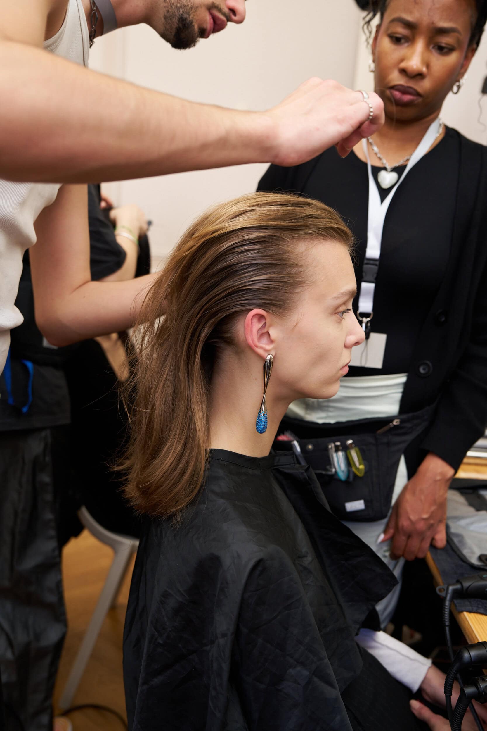 Georges Hobeika Fall 2025 Couture Fashion Show Backstage