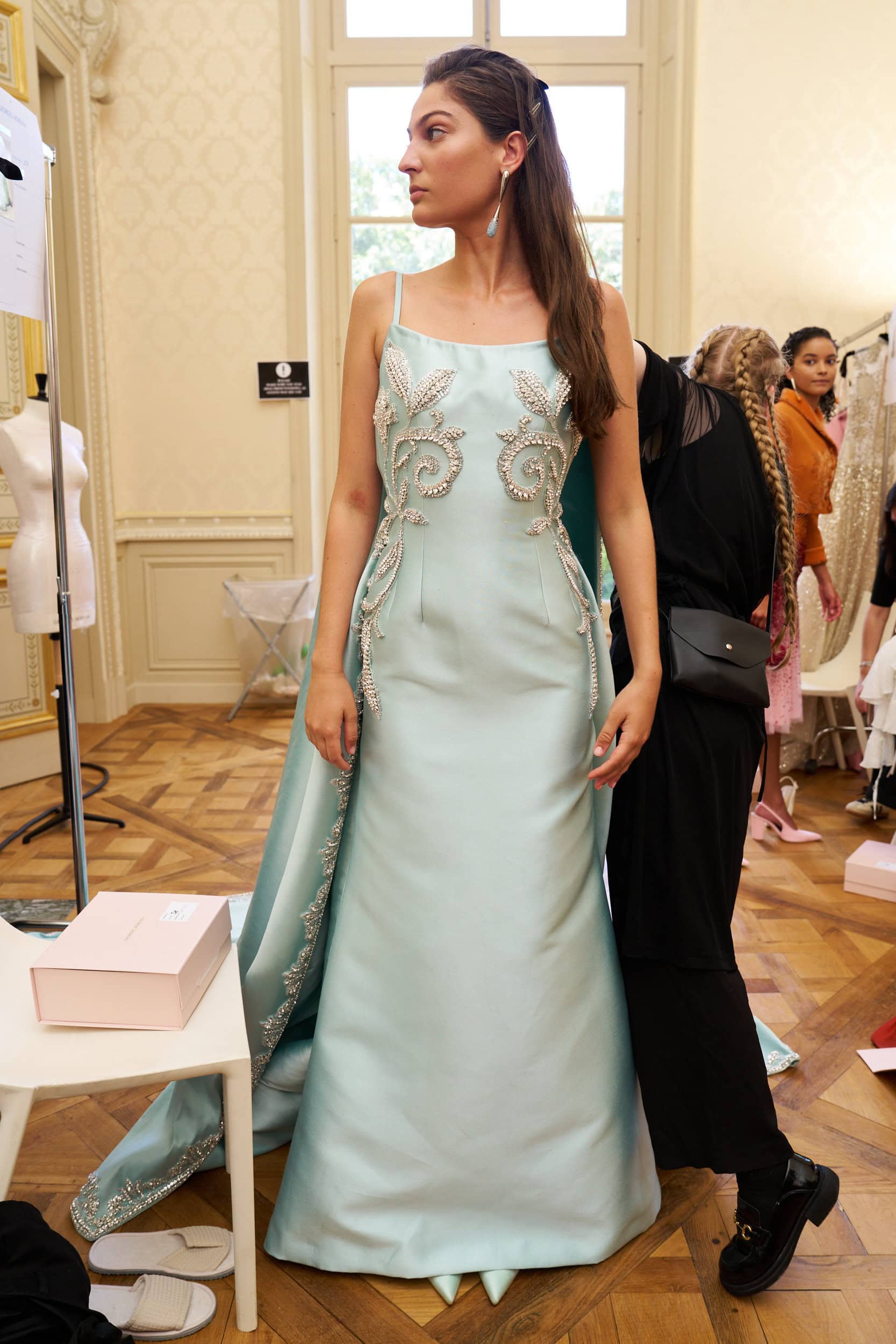 Georges Hobeika Fall 2025 Couture Fashion Show Backstage