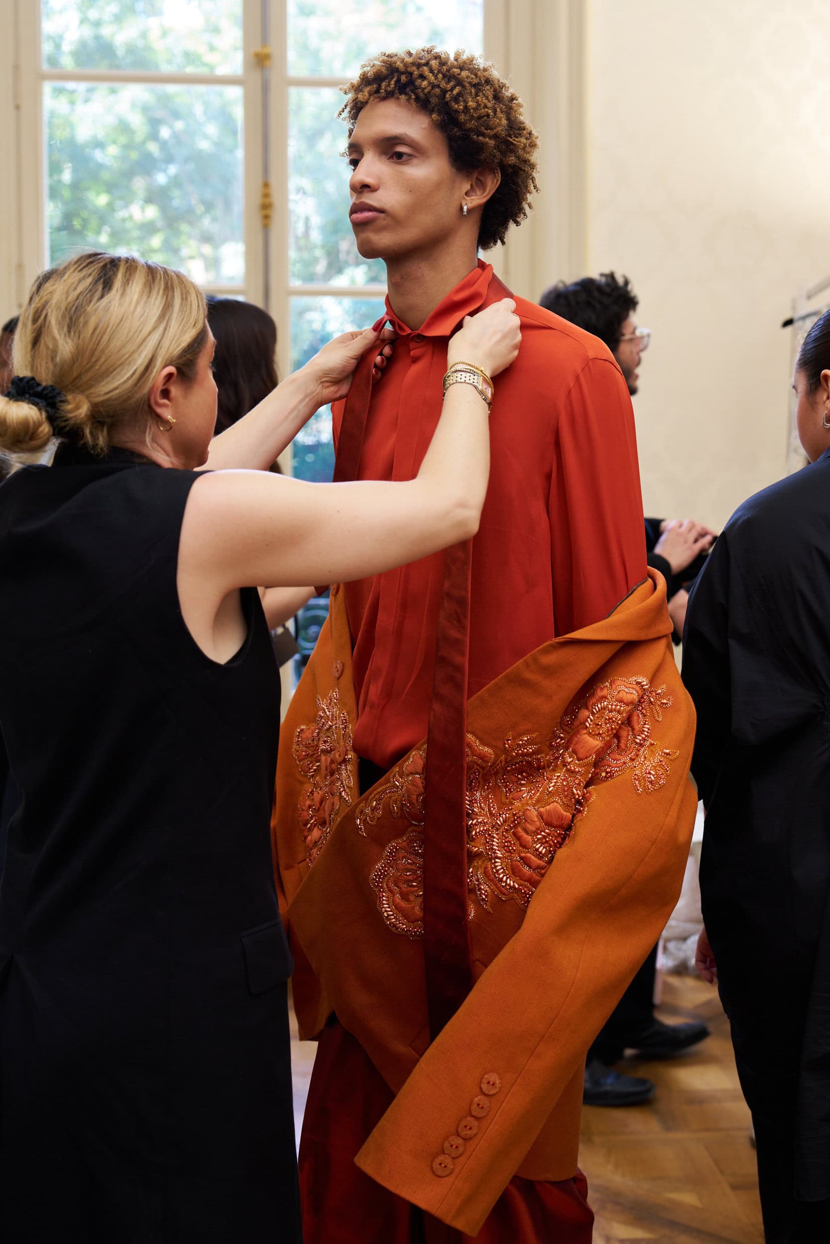 Georges Hobeika Fall 2025 Couture Fashion Show Backstage