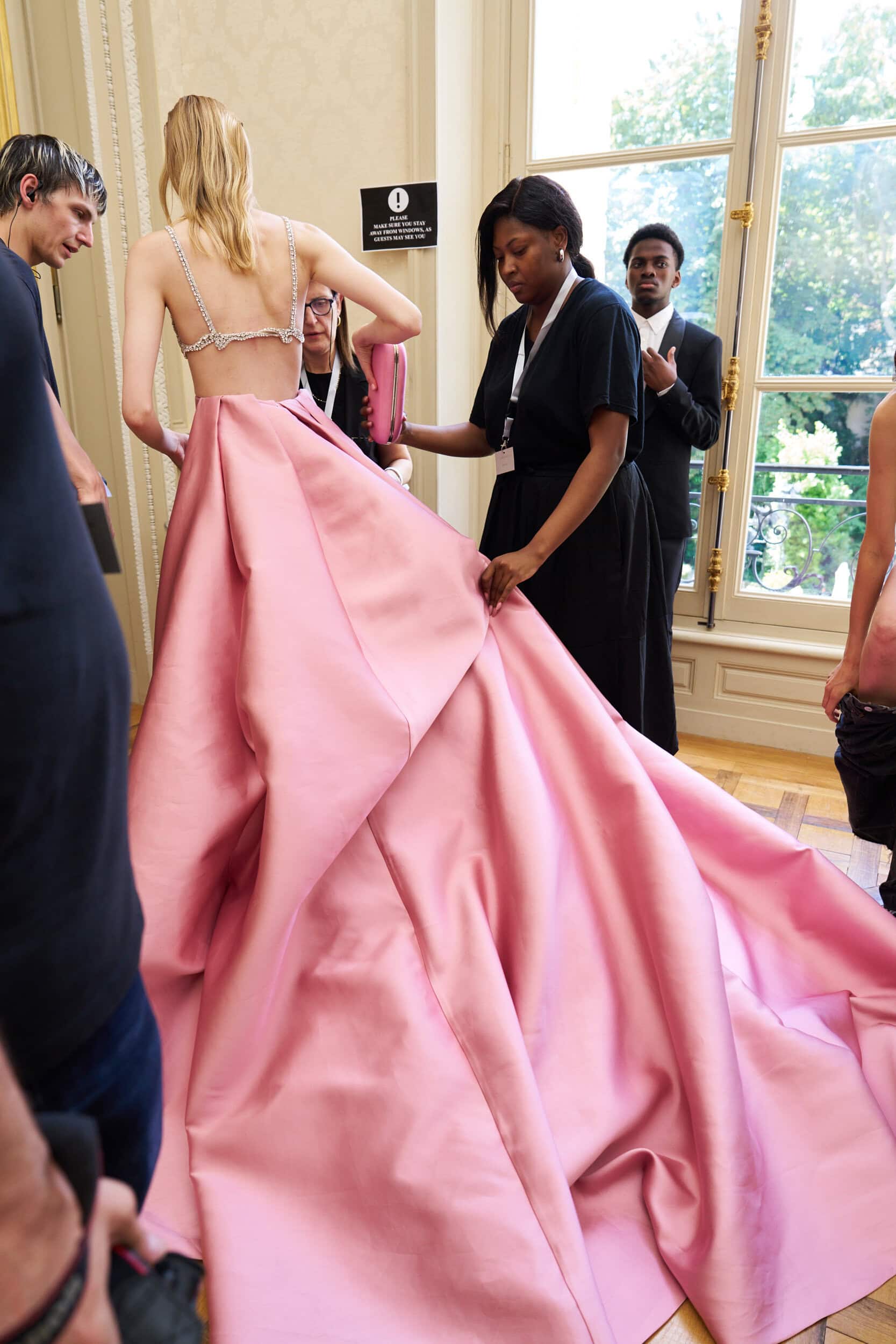 Georges Hobeika Fall 2025 Couture Fashion Show Backstage