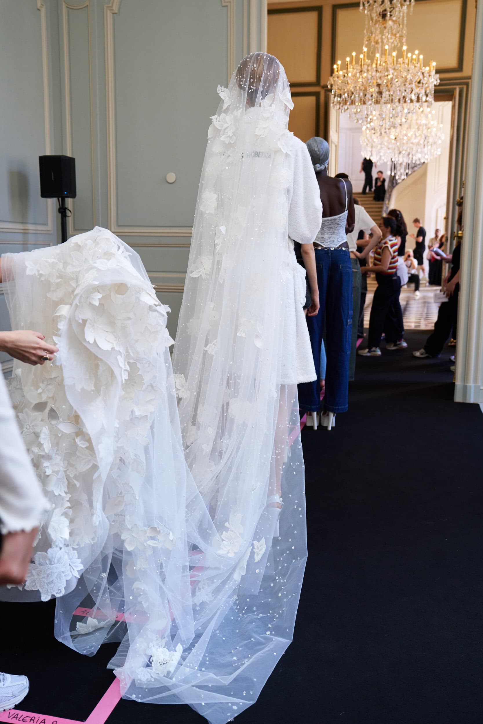 Georges Hobeika Fall 2025 Couture Fashion Show Backstage