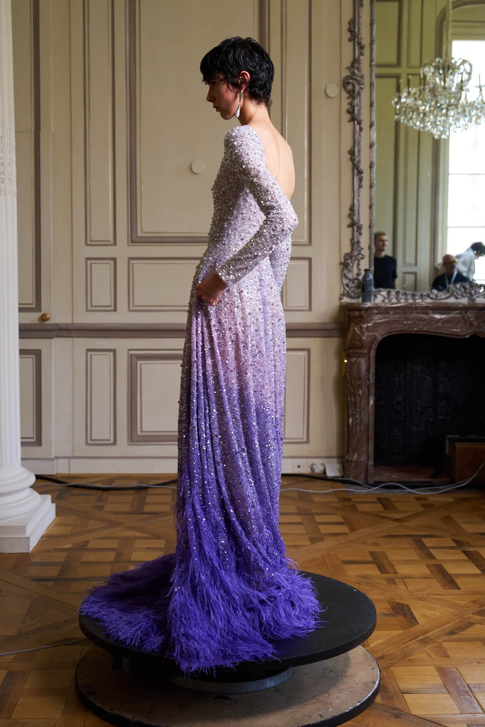 Georges Hobeika Fall 2025 Couture Fashion Show Backstage