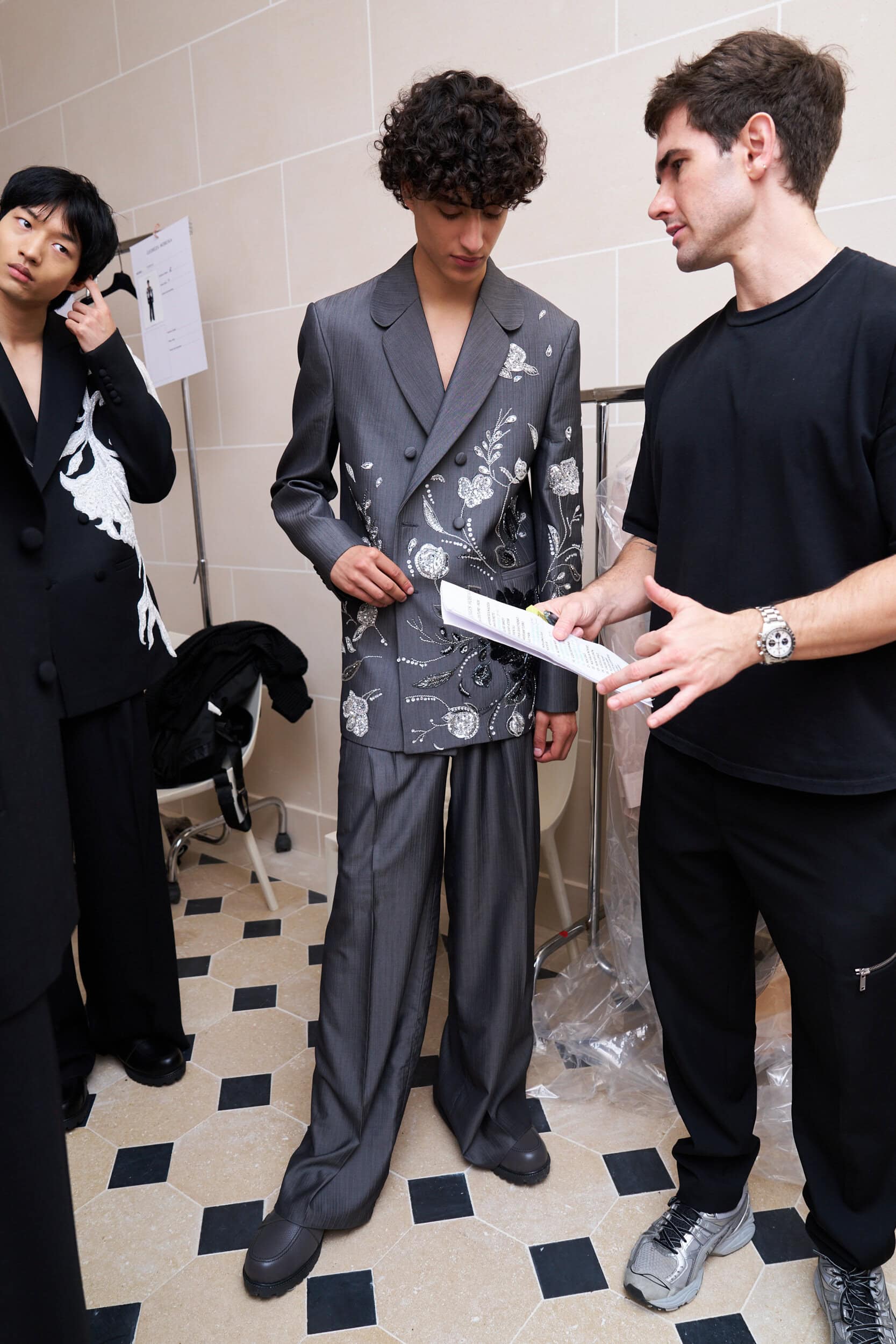 Georges Hobeika Fall 2025 Couture Fashion Show Backstage