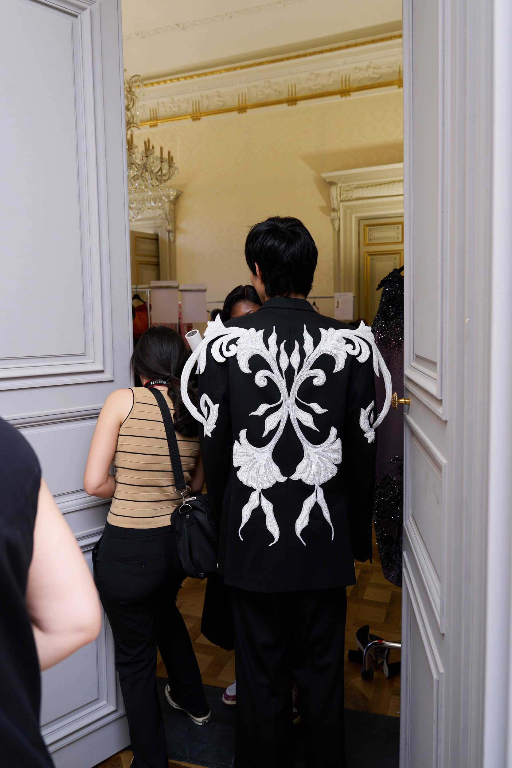 Georges Hobeika Fall 2025 Couture Fashion Show Backstage