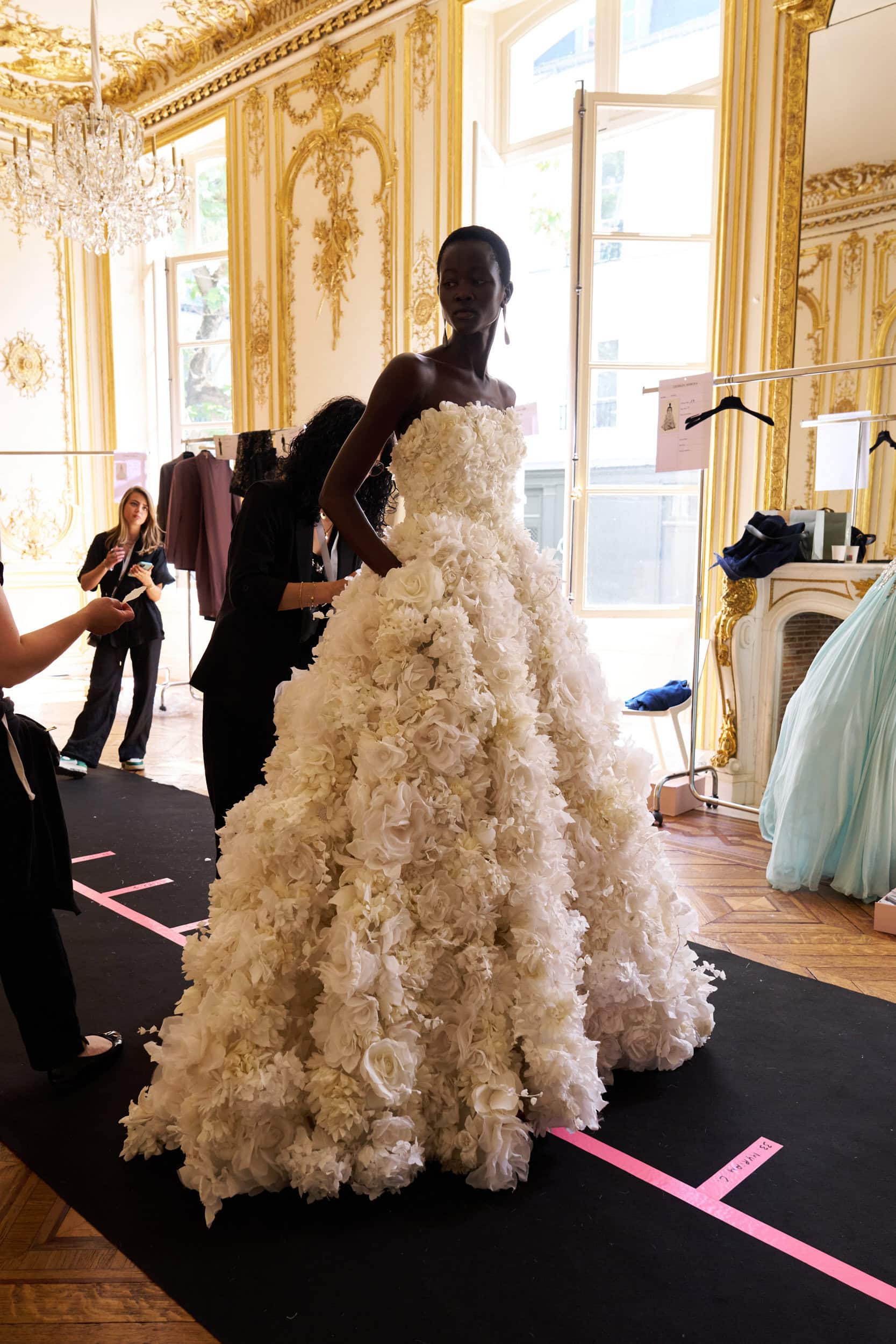 Georges Hobeika Fall 2025 Couture Fashion Show Backstage