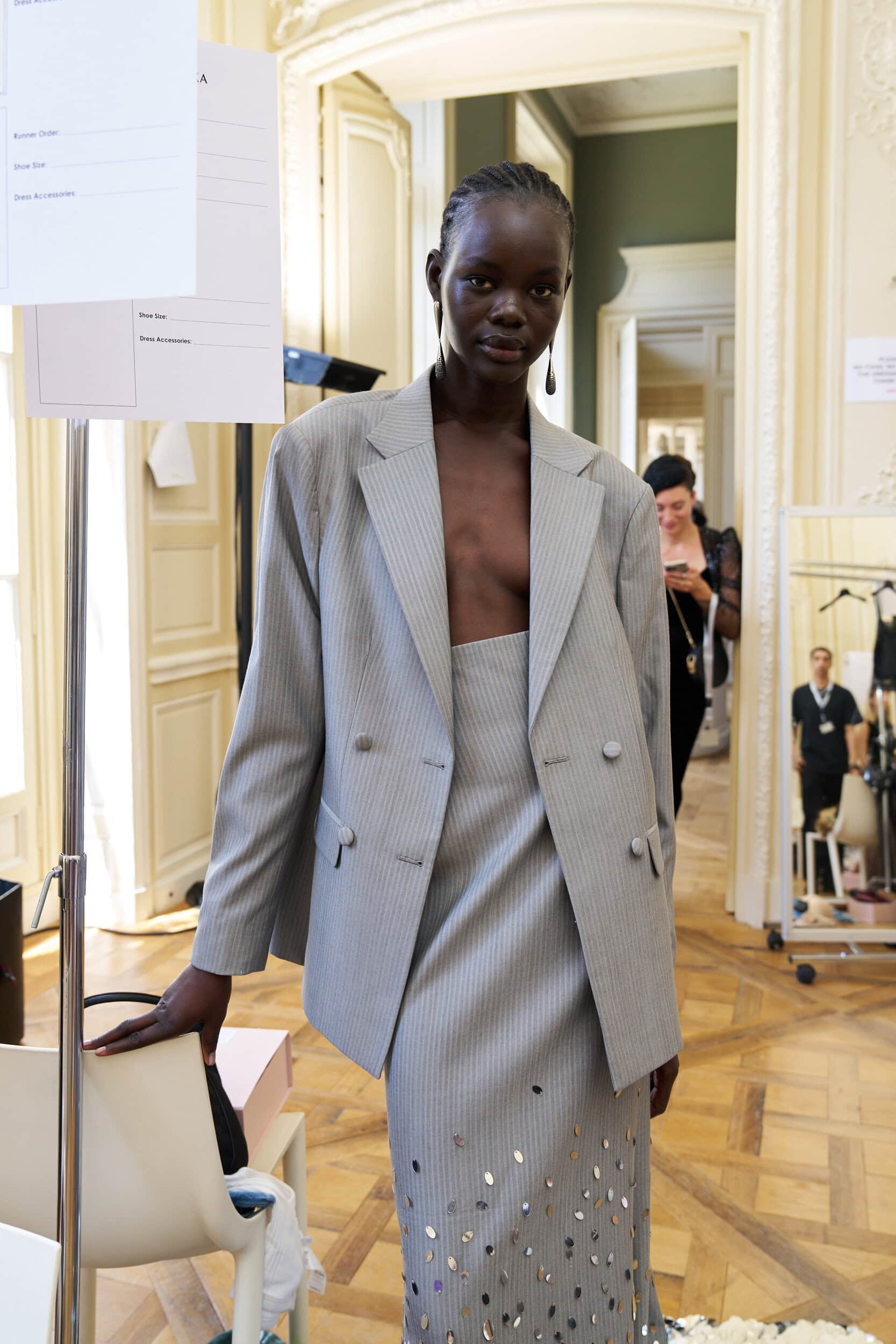 Georges Hobeika Fall 2025 Couture Fashion Show Backstage