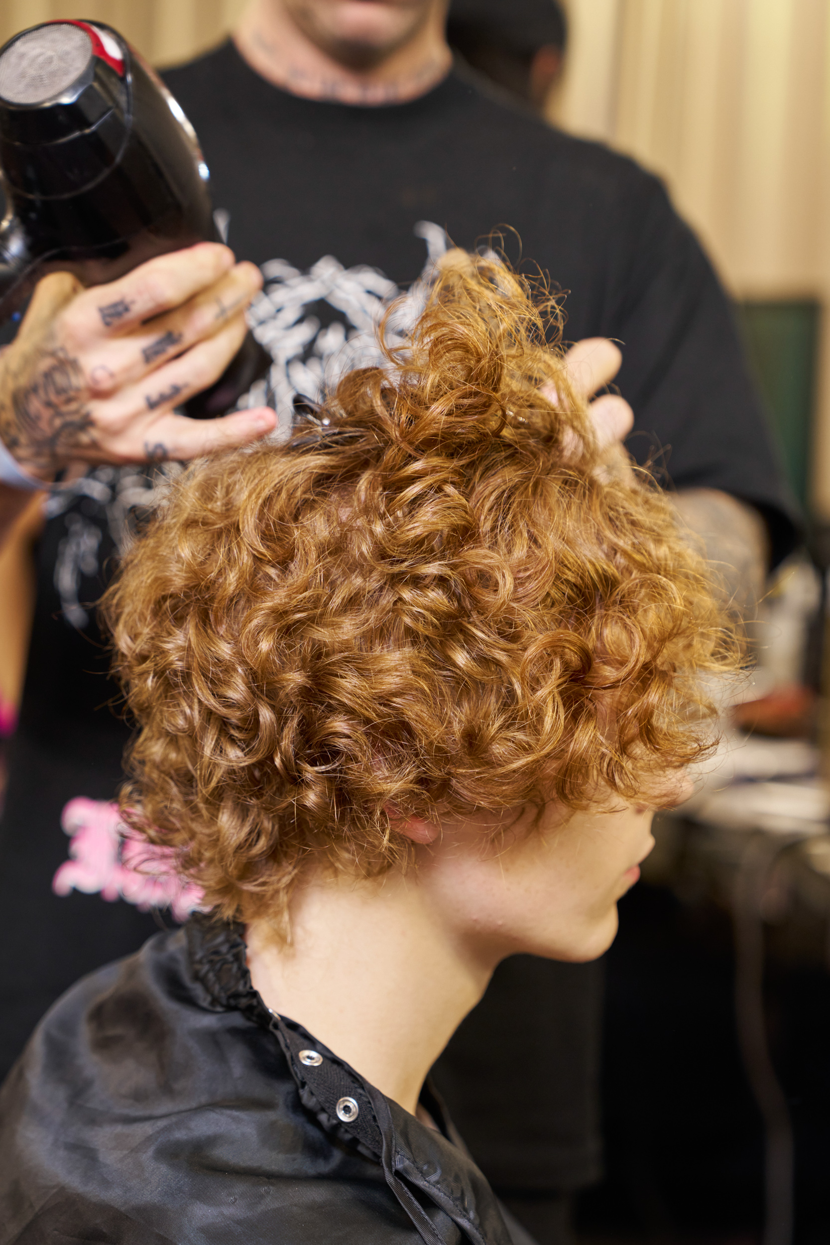 Jw Anderson  Spring 2025 Men's Fashion Show Backstage