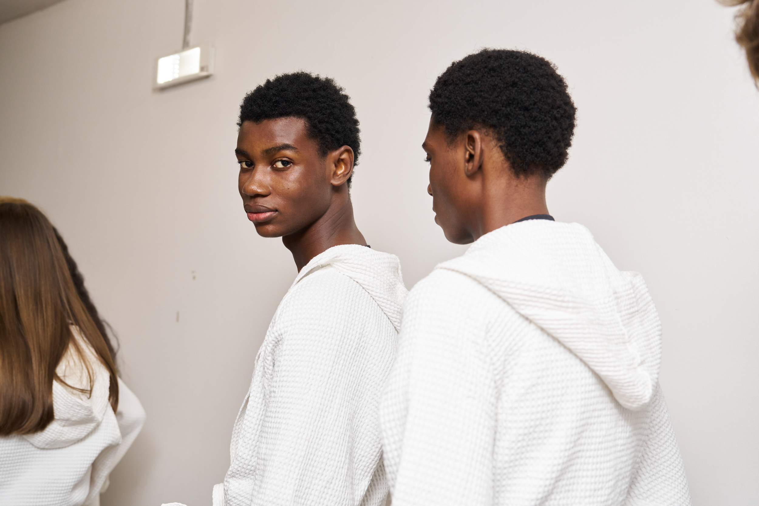 Jw Anderson  Spring 2025 Men's Fashion Show Backstage