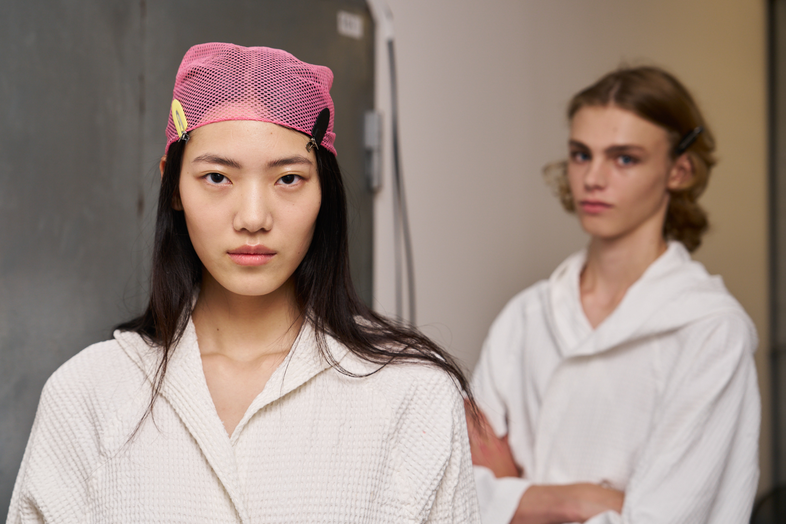 Jw Anderson  Spring 2025 Men's Fashion Show Backstage